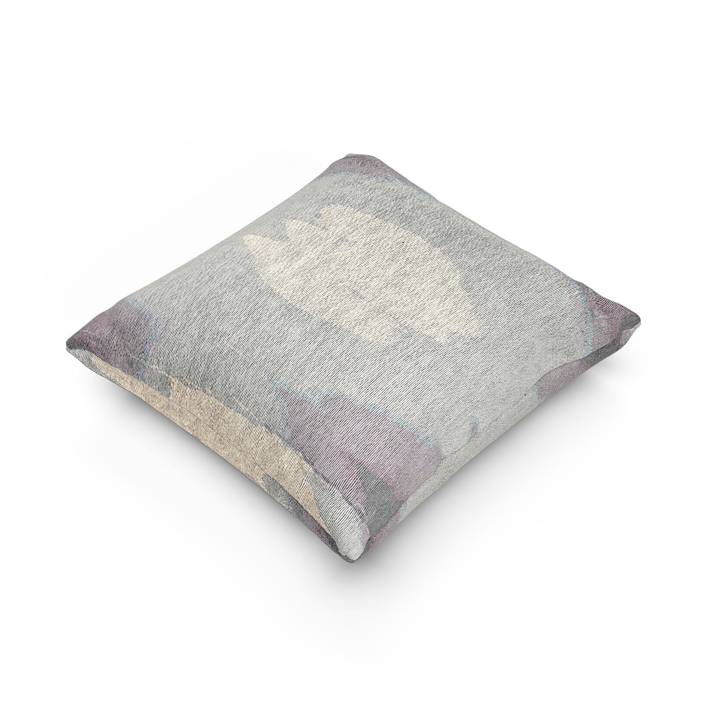 Sephia Sea Dark Fog Woven Pillow, 17" x 18"