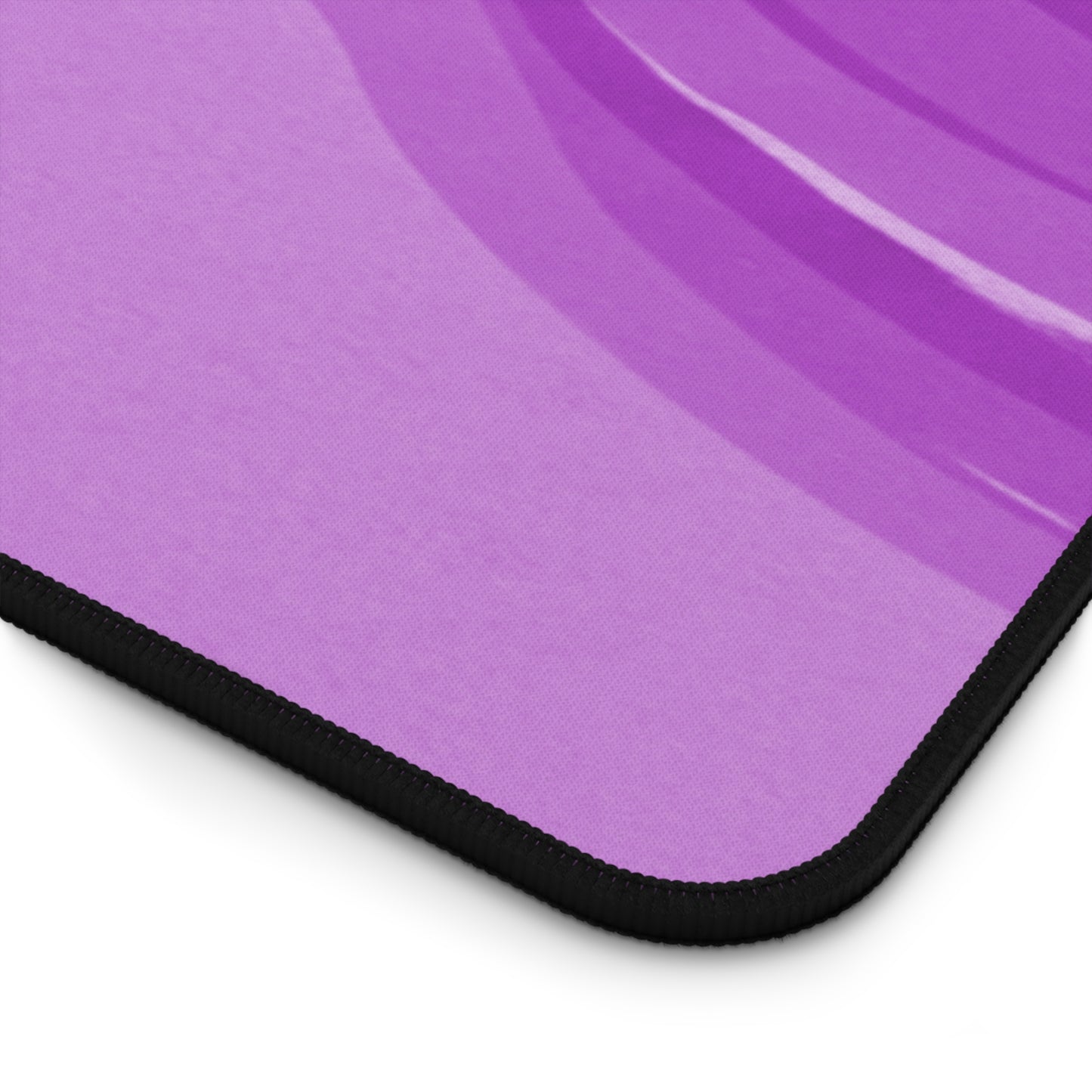 Wavey Purple Wavey 16" x 32" Desk Mat