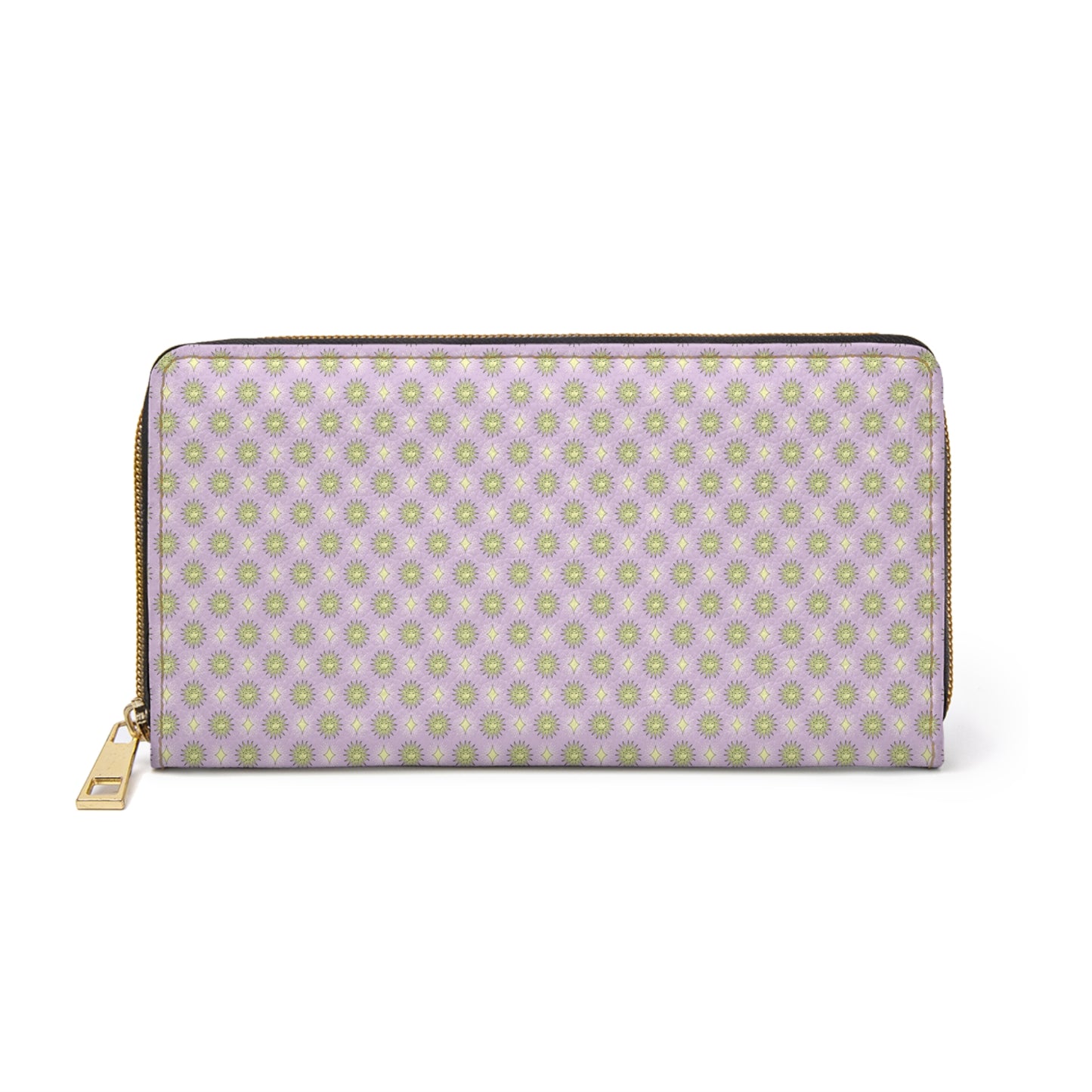 Magenta Star-crossed Bodies Elegant Abstract Zipper Wallet - Stylish & Functional Accessory for Everyday Use