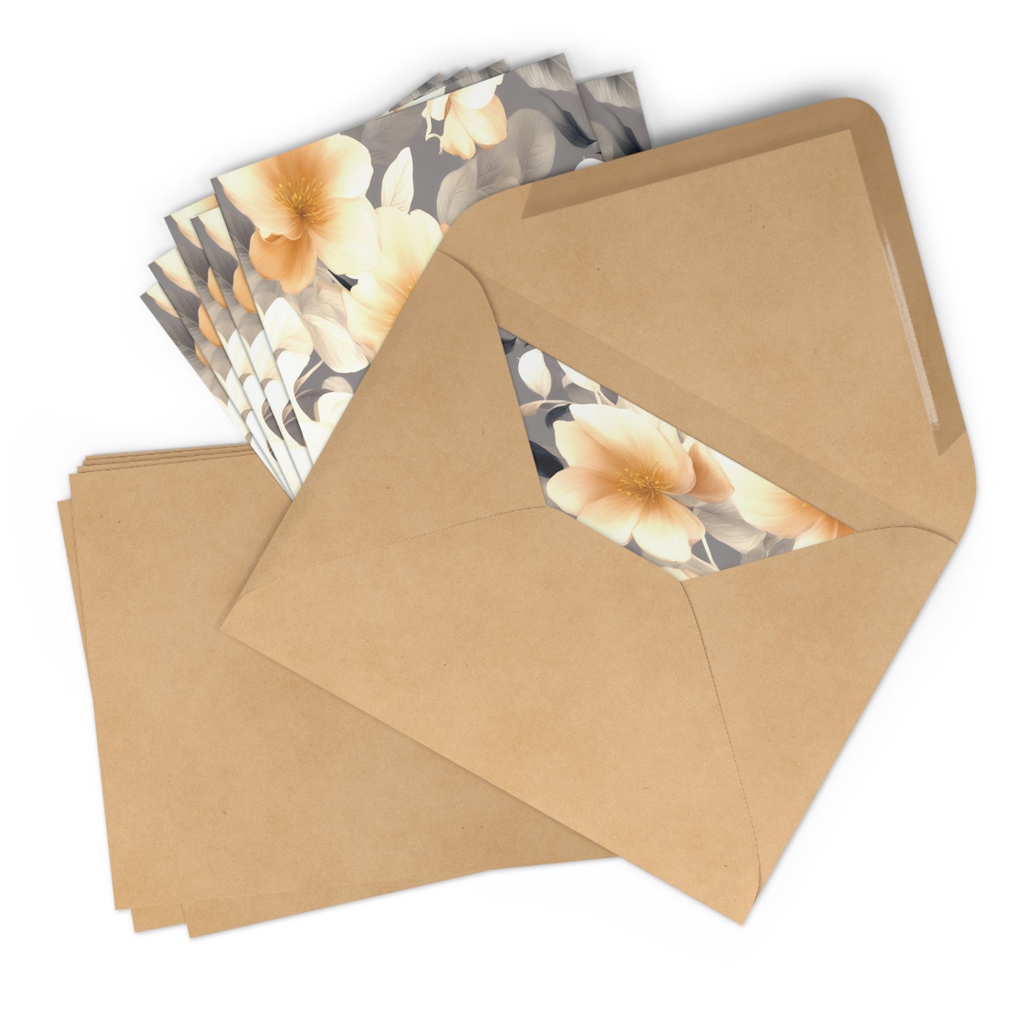 Soft Blossom Floral Bunch Postcards (7 pcs)