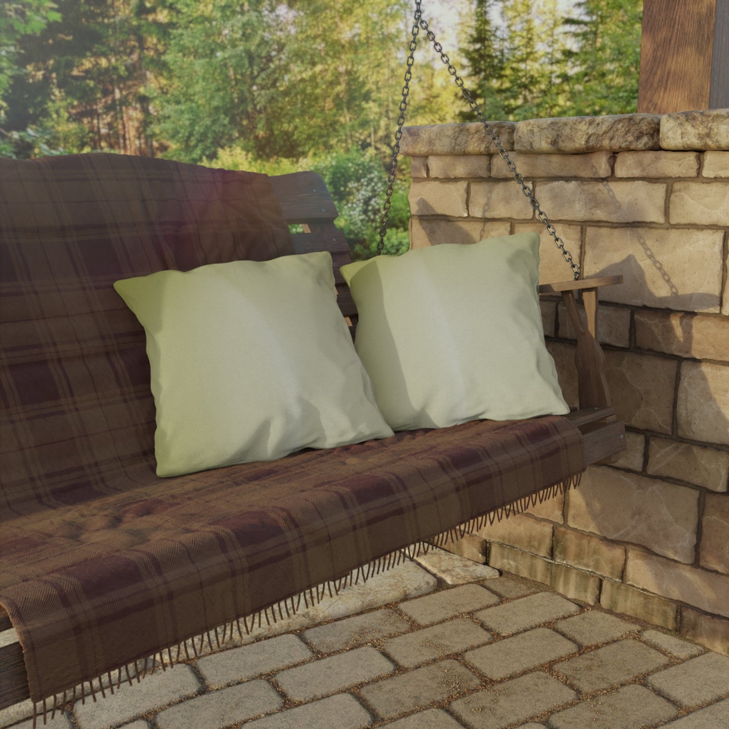 Lemon Fade 18" x 18" Outdoor Pillow