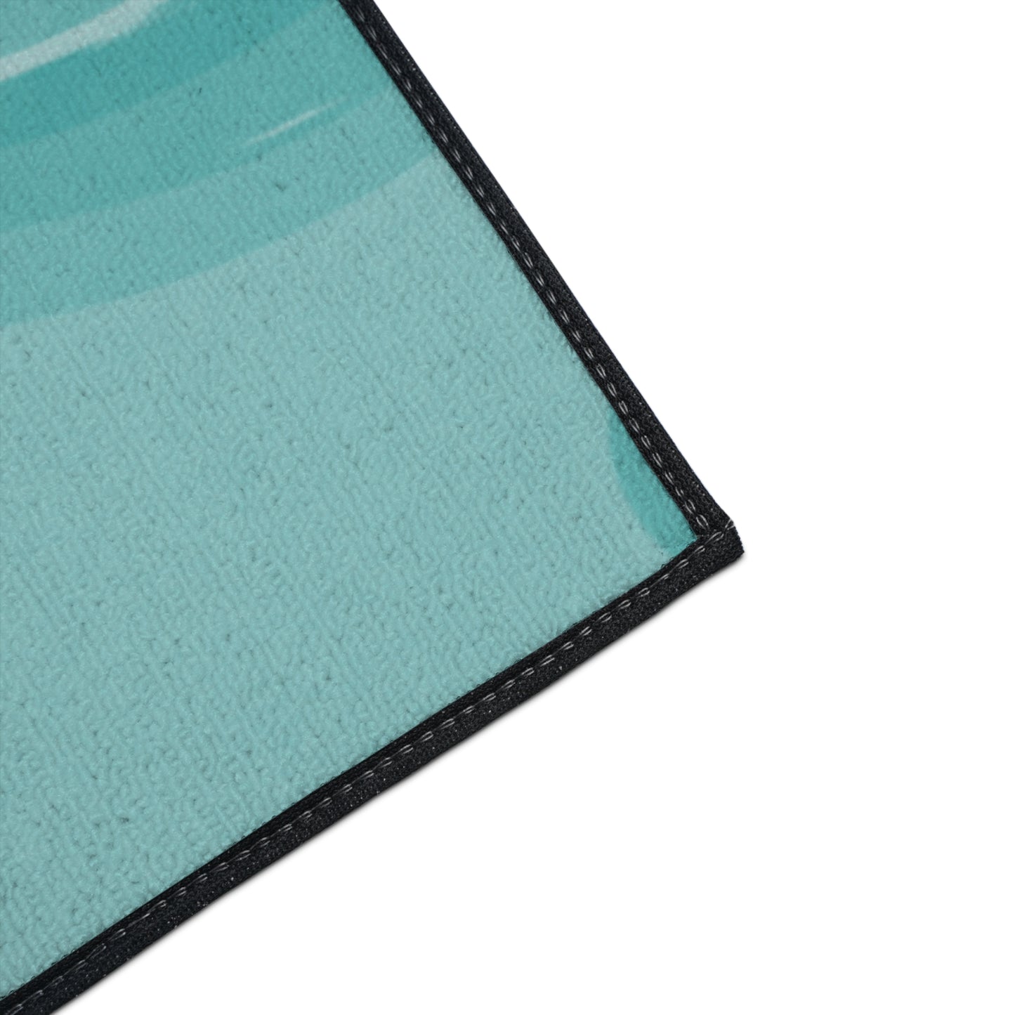 Tif Green Wavey 48" x 72" Heavy Duty Floor Mat