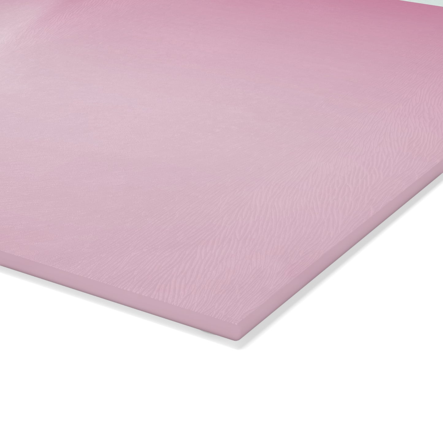 Pink Blush Fade 8" x 11" Glass Cutting Board