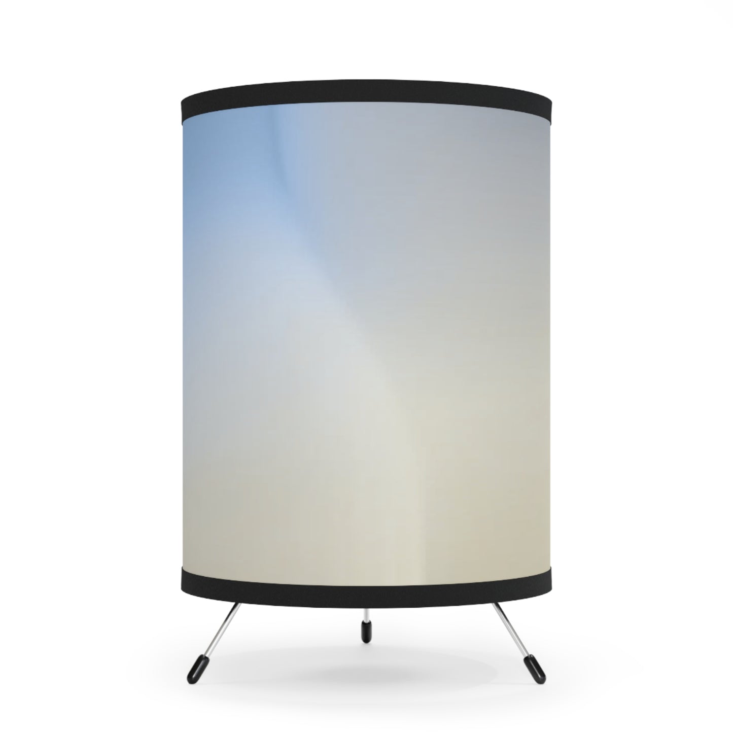 Cobalt Fade Tripod Lamp with High-Res Printed Shade, US\CA plug