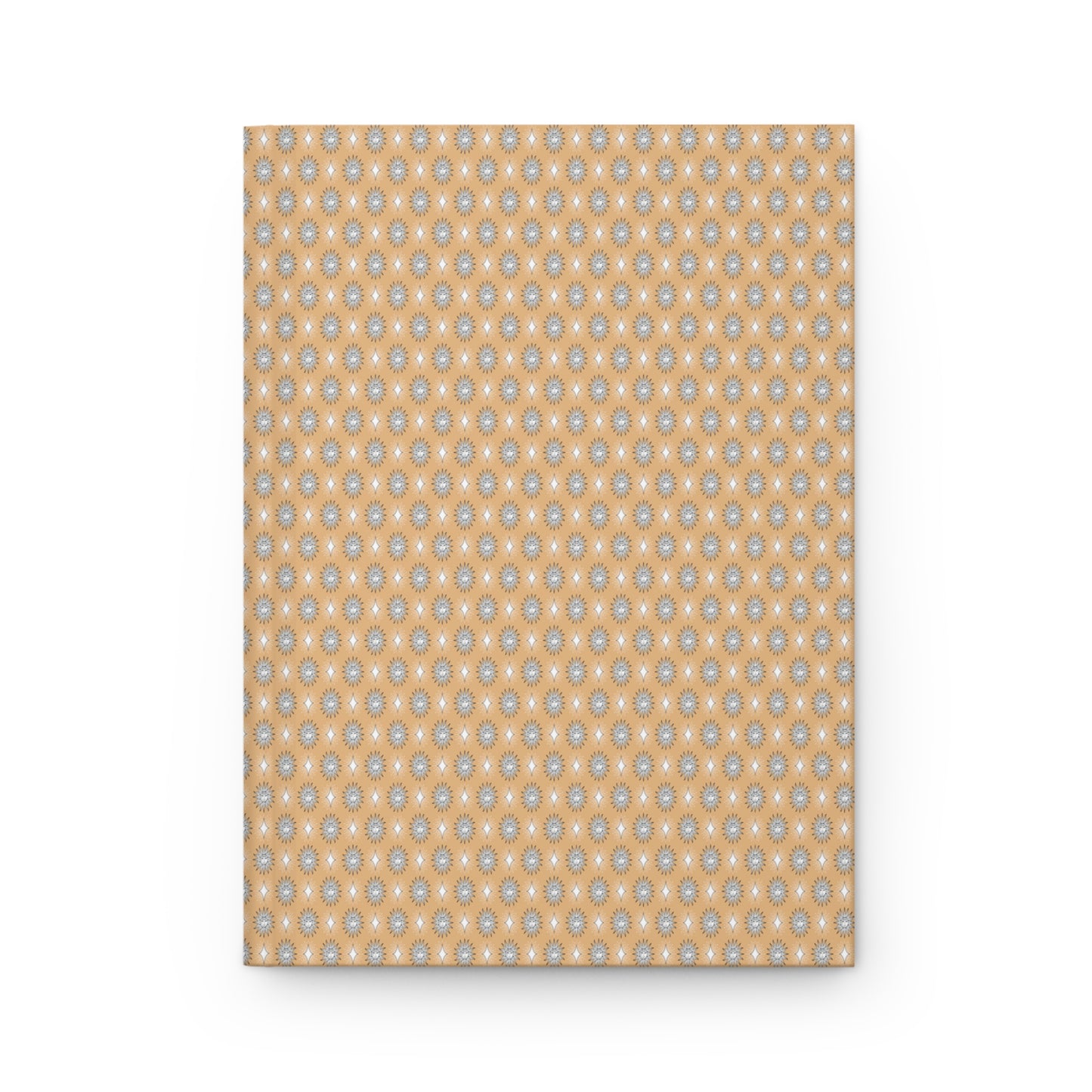 Tan Sunset Star-crossed Bodies Hardcover Journal Matte with 150 lined pages, 5.75" x 8"