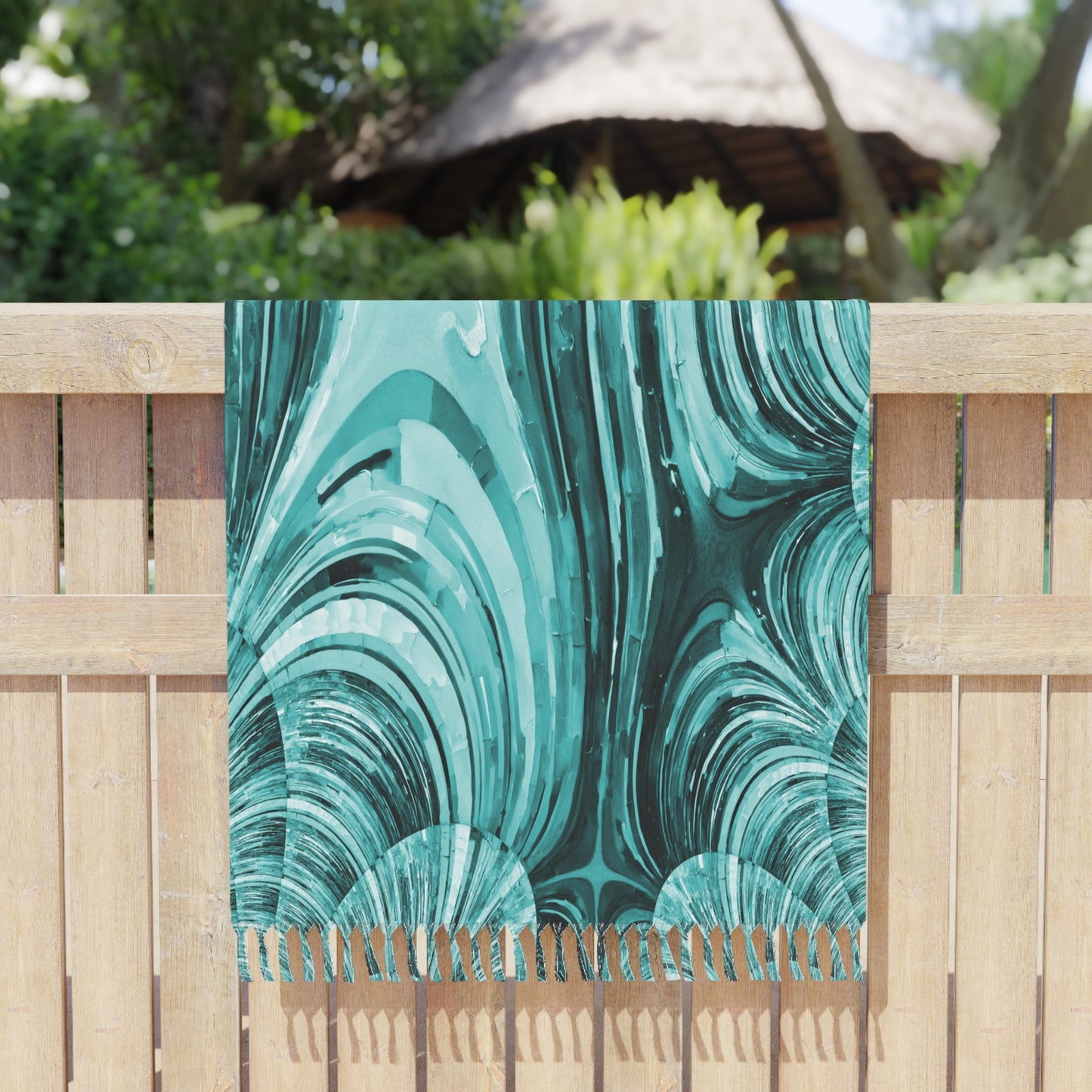 Uzi Spiral Tif 38" × 81" Boho Beach Cloth