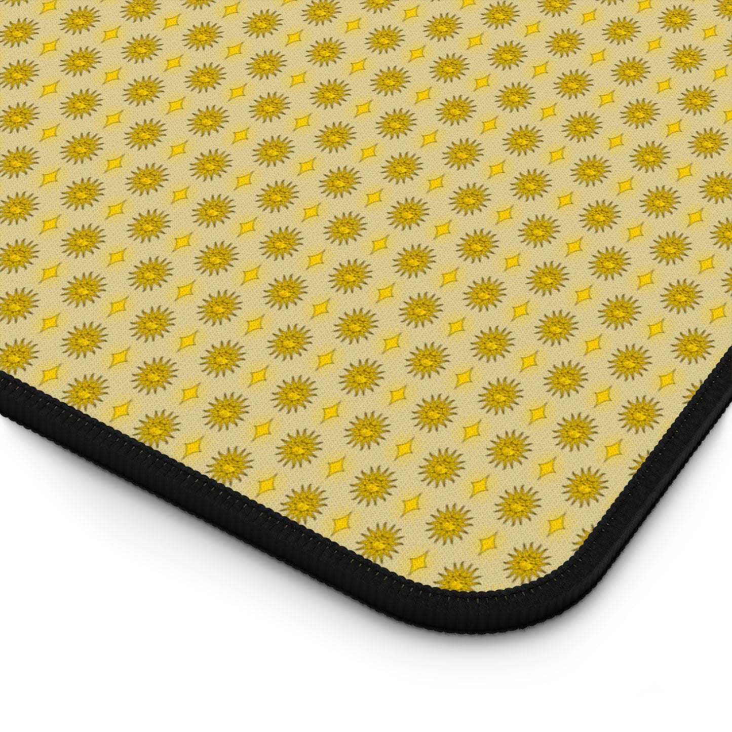 Lemongrass Star-crossed Bodies Desk Mat, 12" x 18"