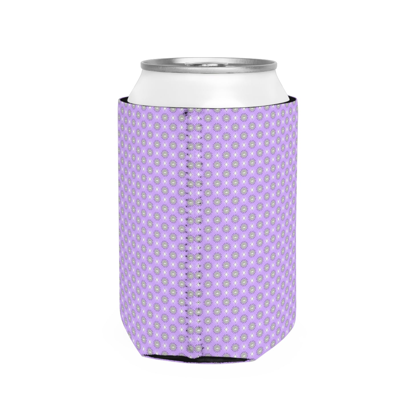 Lavender Star-crossed Bodies 12 oz Can Cooler Sleeve