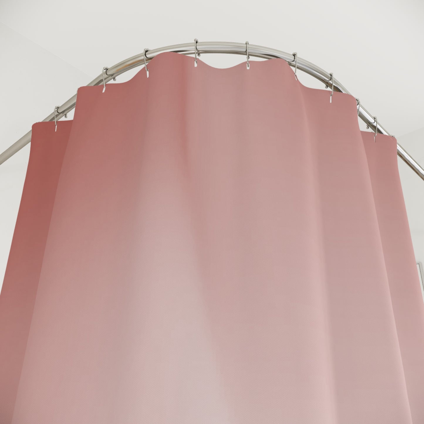Rose Red Fade Shower Curtains, 71" x 74"