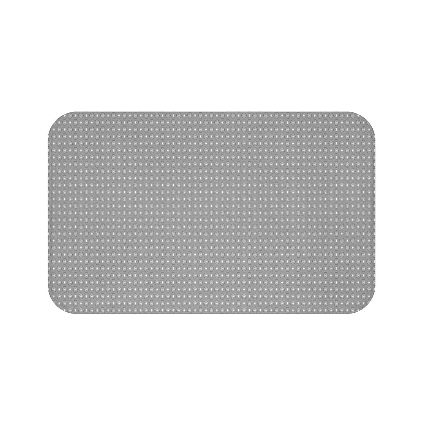 Desaturated Star-crossed Bodies 34" x 21" Bath Mat