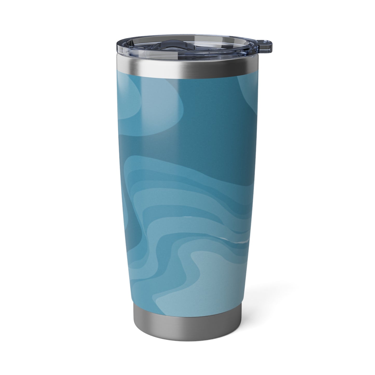 Sky Blue Wavey Vagabond 20oz Tumbler