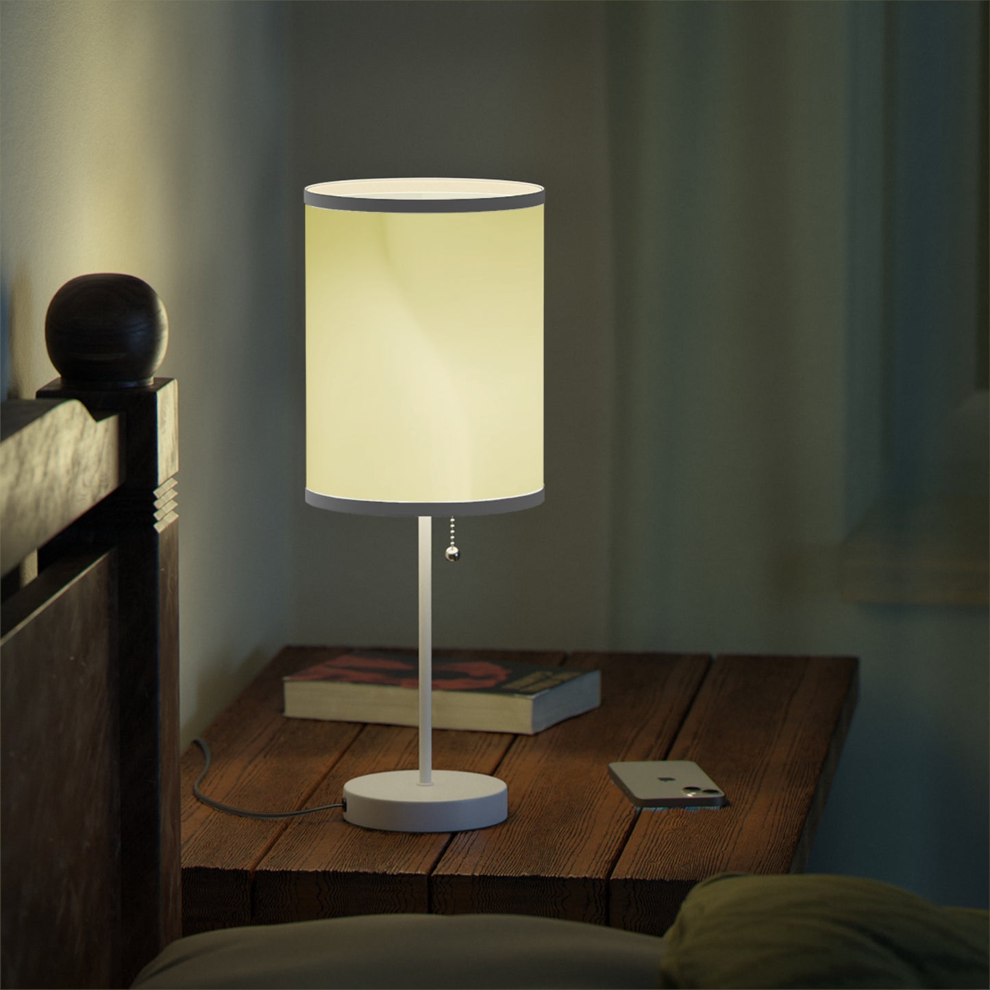 Lemon Fade Table Lamp on a White or Silver Stand, US|CA plug