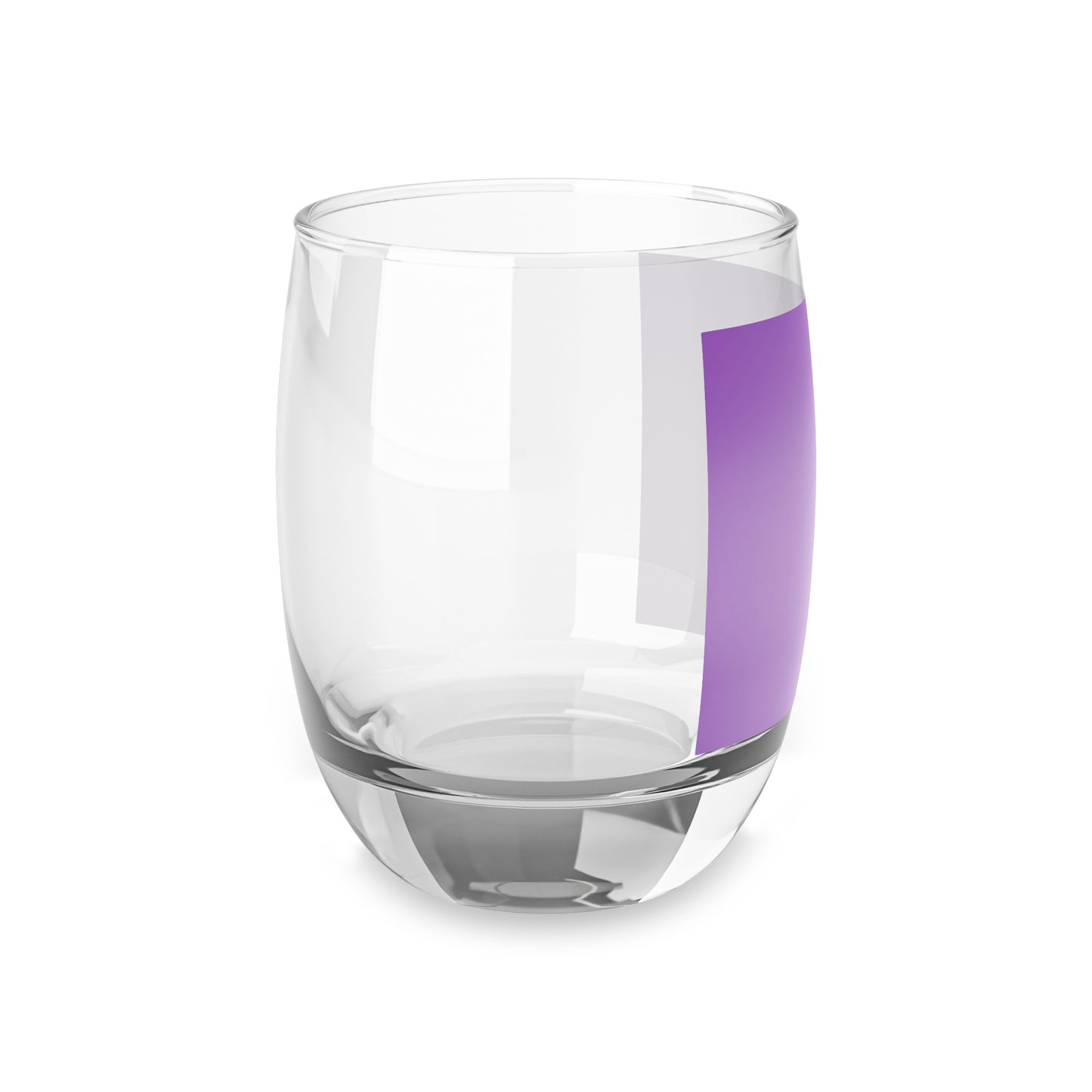 Soft Lavender Fade Whiskey Glass, 6 oz