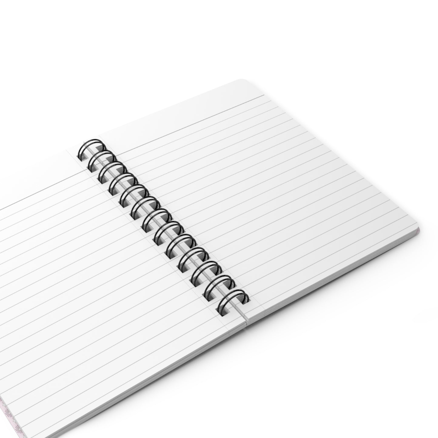 Pink Mornings Star-crossed Bodies Spiral Bound Journal, 5" x 7" 150 pages