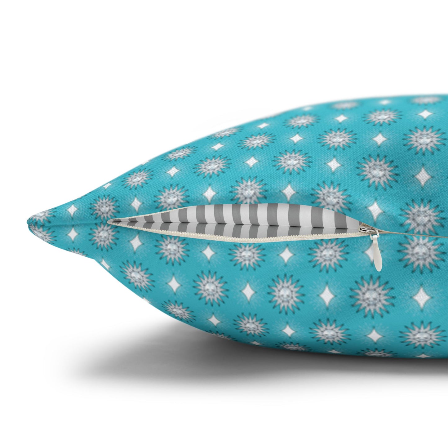 Tif Green Star-crossed Bodies Spun Polyester Square Pillowcase, 14" x 14"