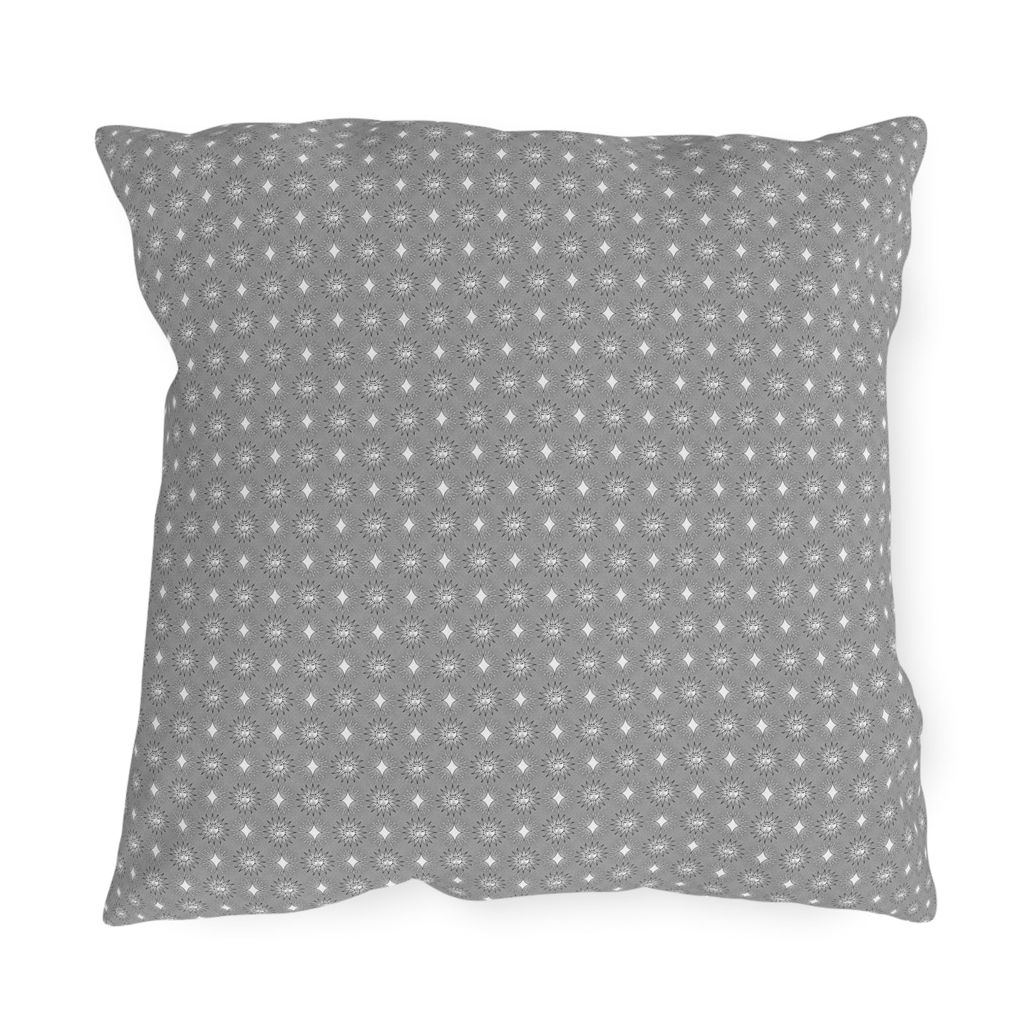 Desaturated Star-crossed Bodies 18" x 18" Outdoor Pillow