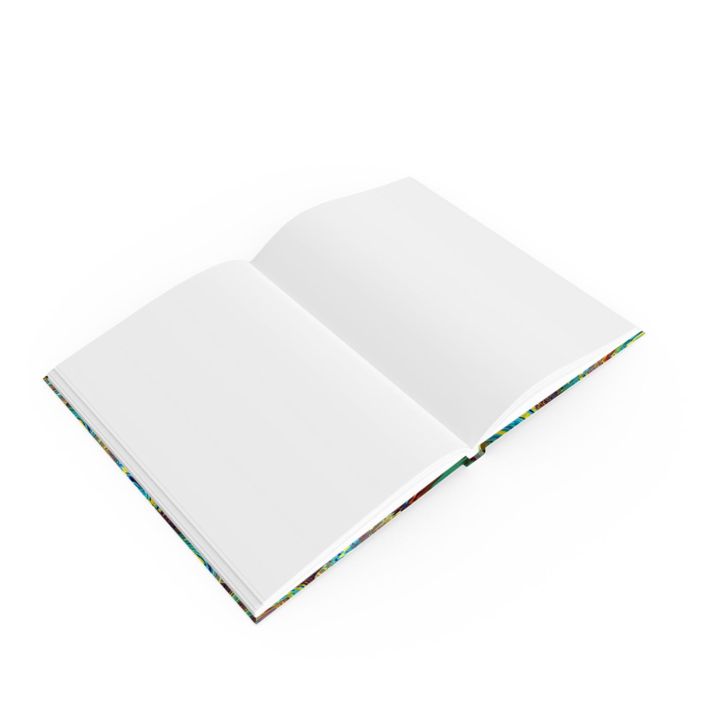 Uzi Spiral Alpha 5.2" x 7.4" Hard Backed Journal with 128 blank pages
