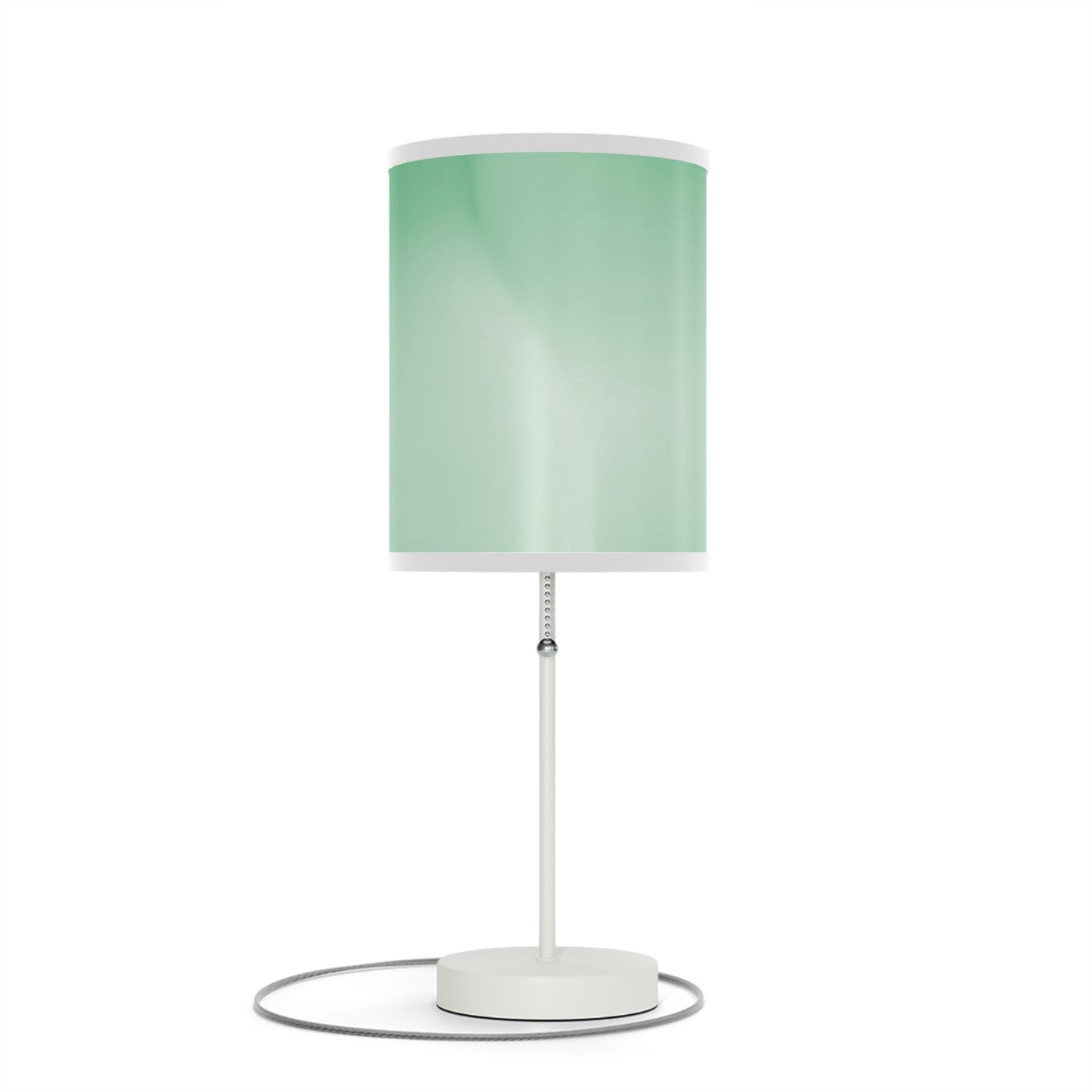 Mint Fade Table Lamp on a White or Silver Stand, US|CA plug
