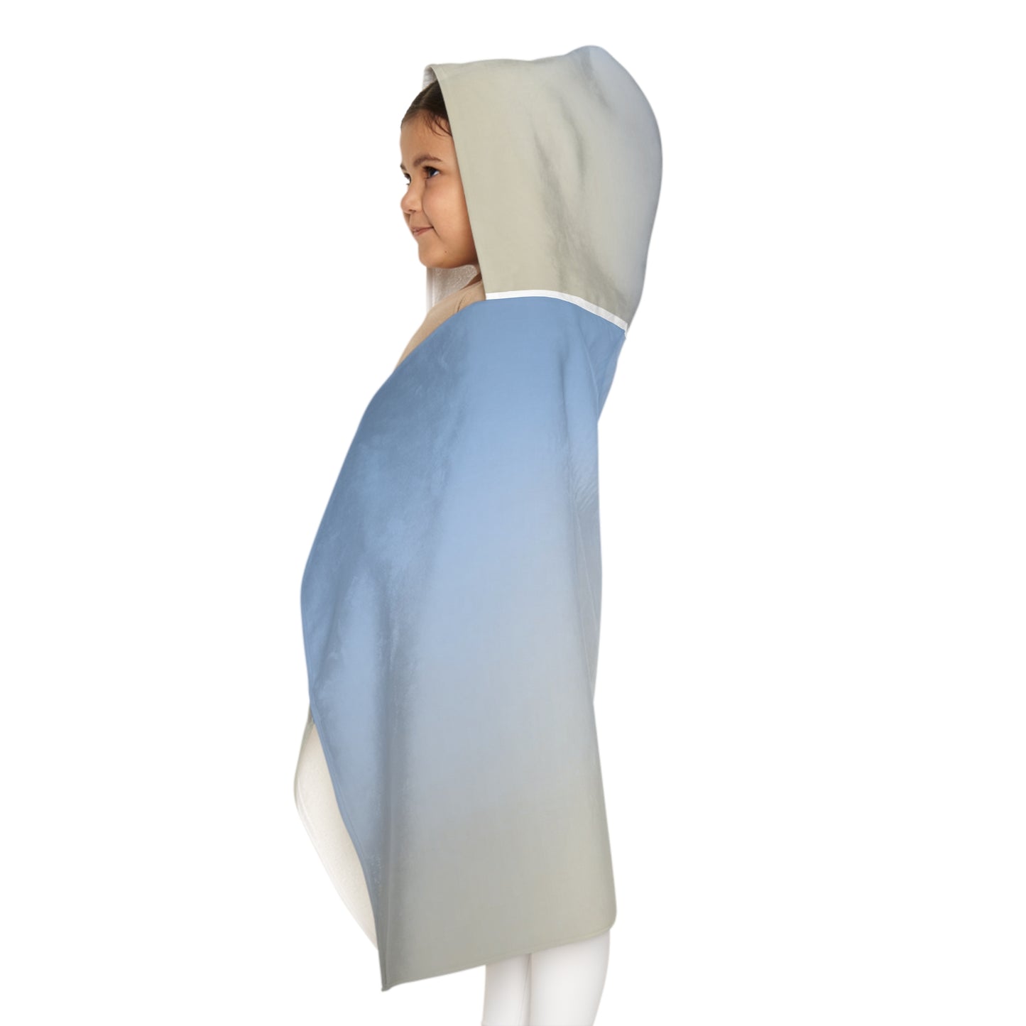 Cobalt Fade Youth Hooded Towel, 24" x 48"