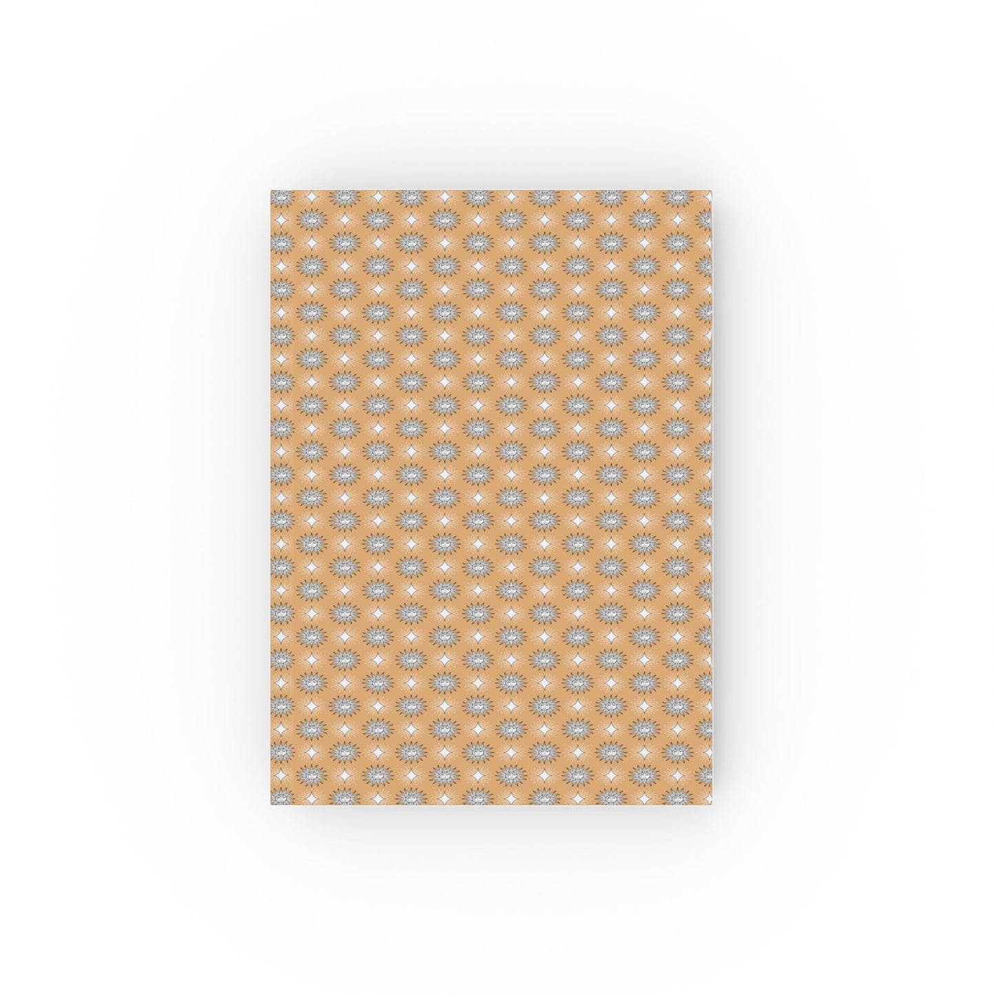 Tan Sunset Star-crossed Bodies Hard Backed Journal with 128 blank pages, 5.2" x 7.4"