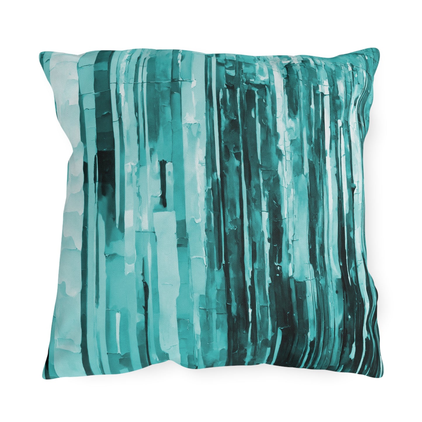 Striped Tif 18" x 18" Outdoor Pillow