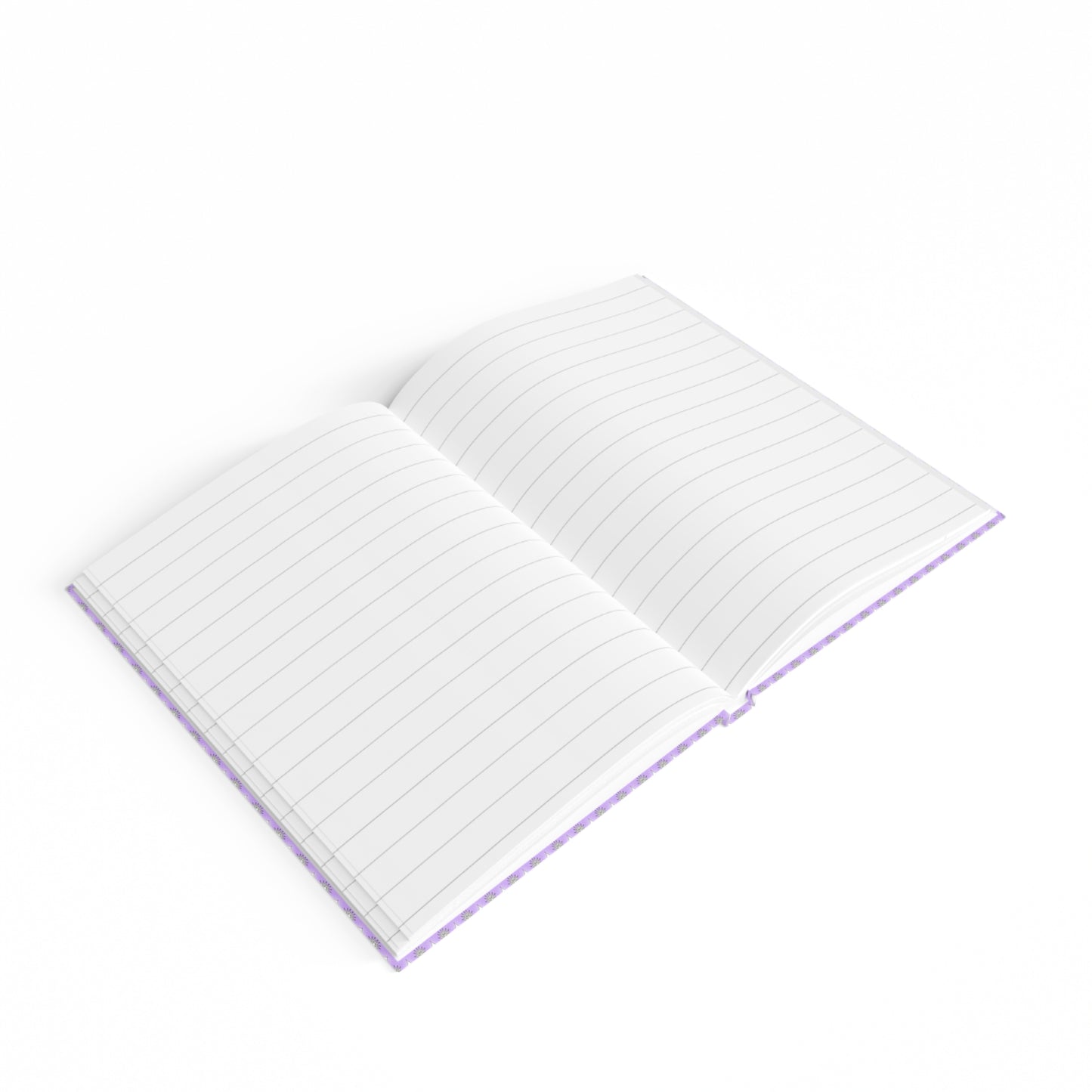 Lavender Star-crossed Bodies Journal - 128 Ruled Line pages - 5" x 7"