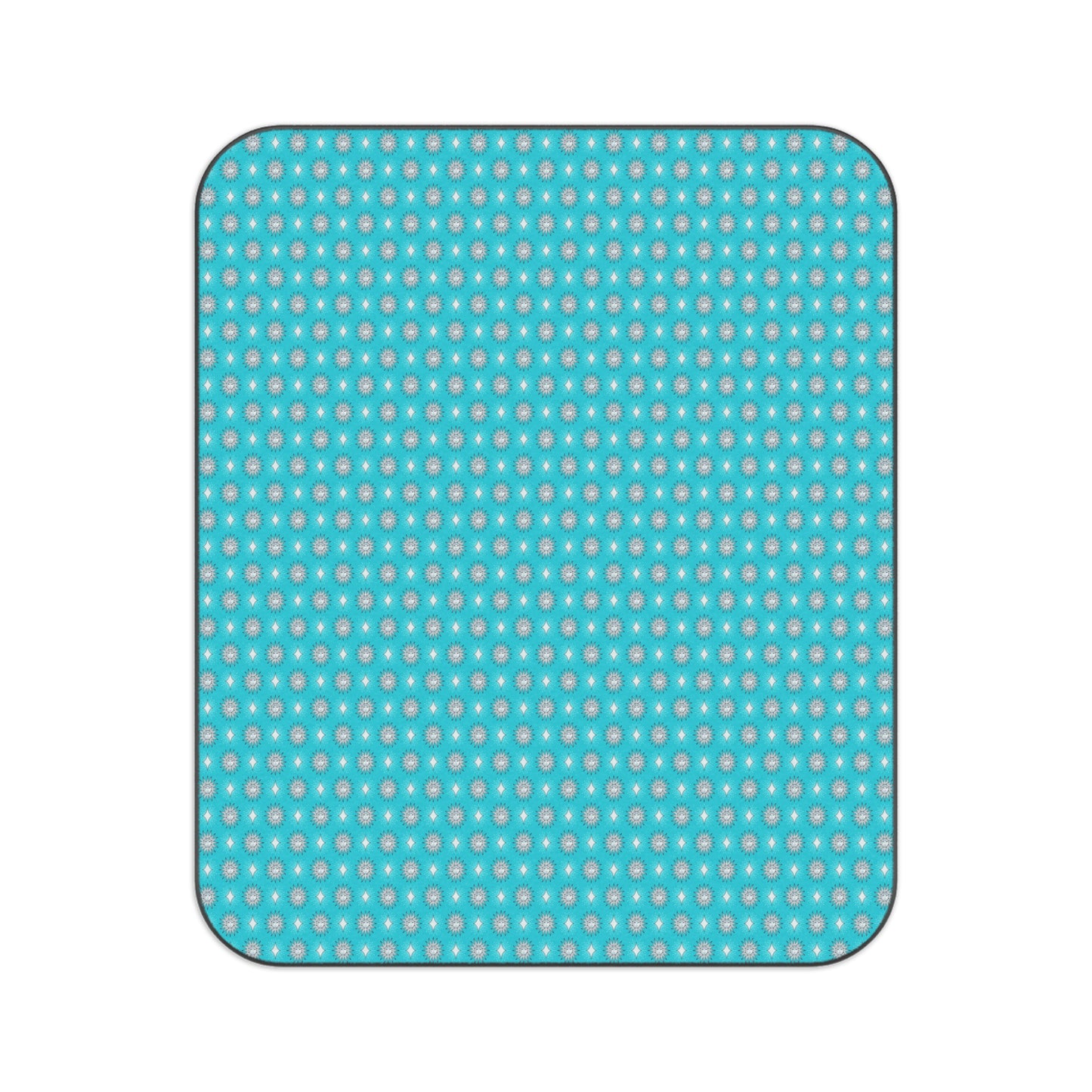 Tif Green Star-crossed Bodies Picnic Blanket, 61" × 51"