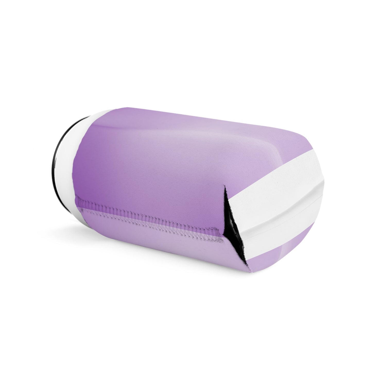 Soft Lavender Fade 12 oz Can Cooler Sleeve