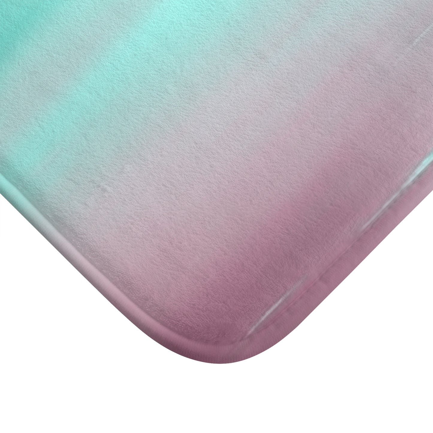 Green Sea Lavender Fog 34" x 21" Bath Mat