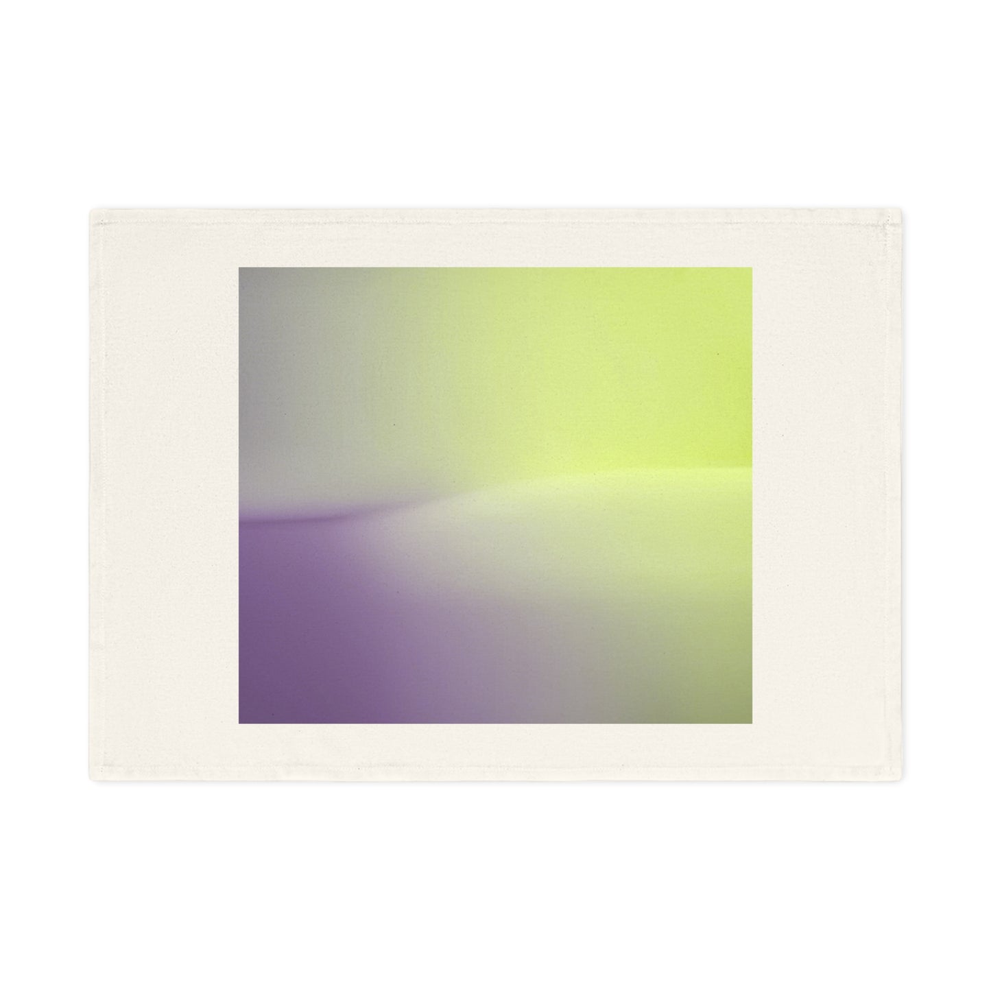 Purple Golden Fade 19.6" x 27.5" Cotton Tea Towel
