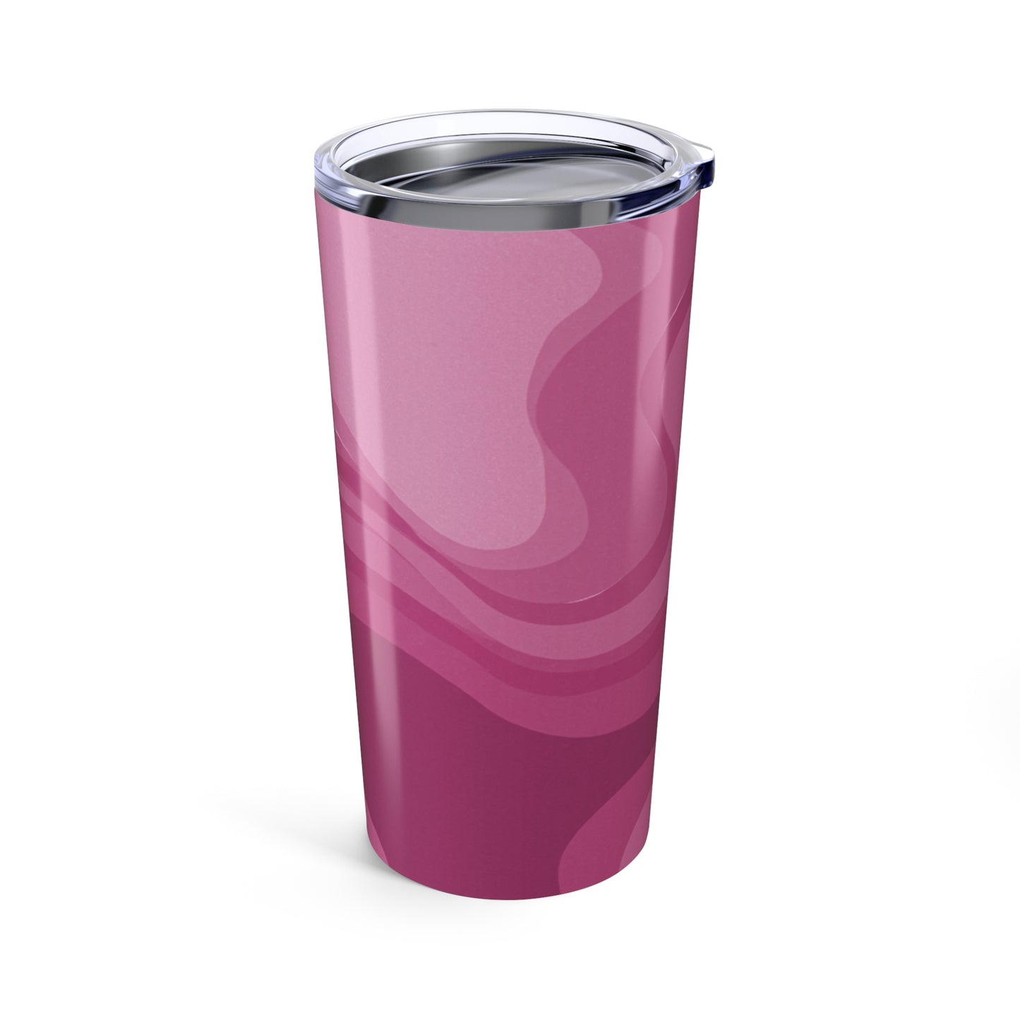 Pinky Mauve Wavey Tumbler 20oz