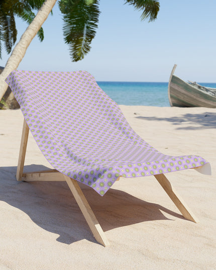 Magenta Star-crossed Bodies 30" x 60" Beach Towel