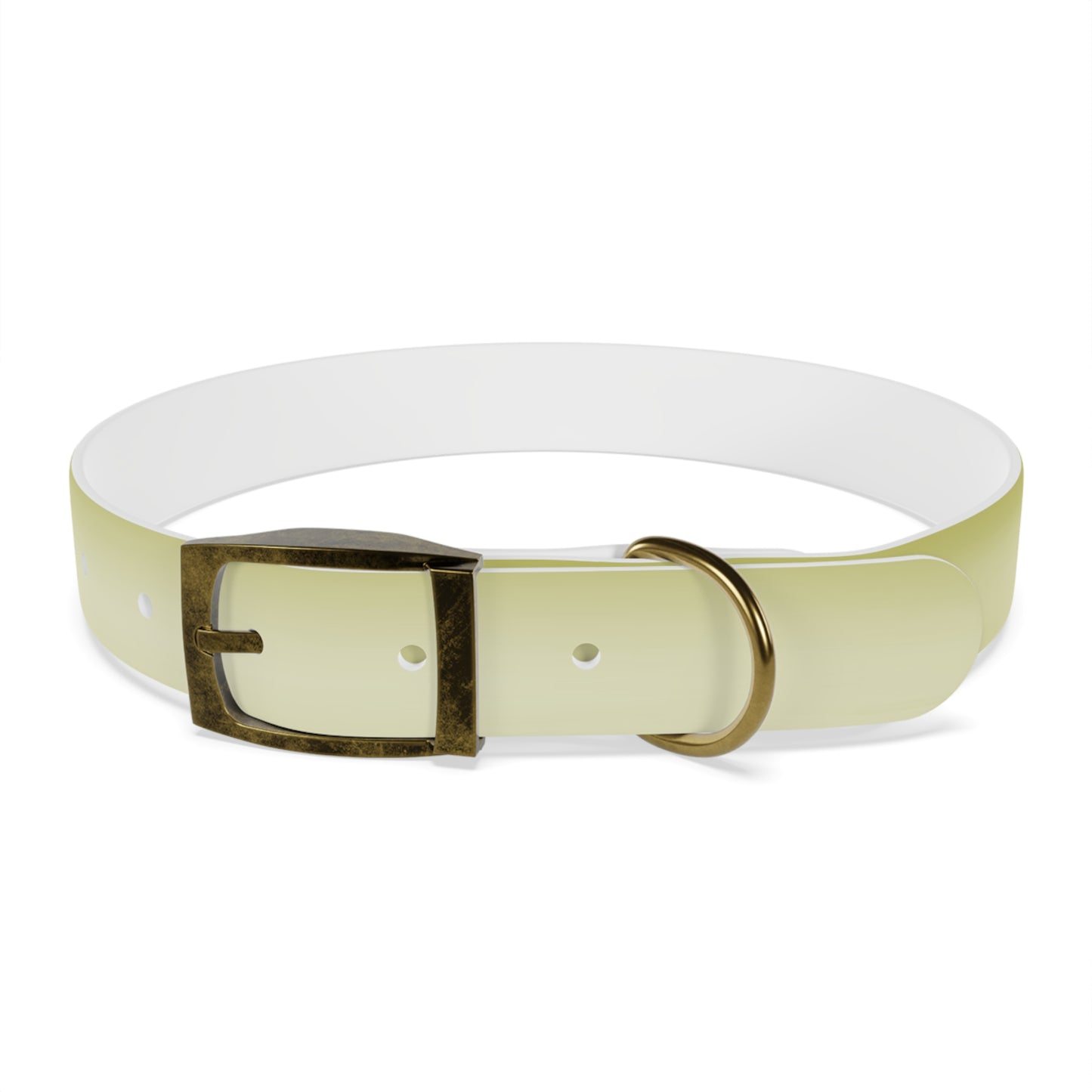 Lemon Fade Large Dog Collar