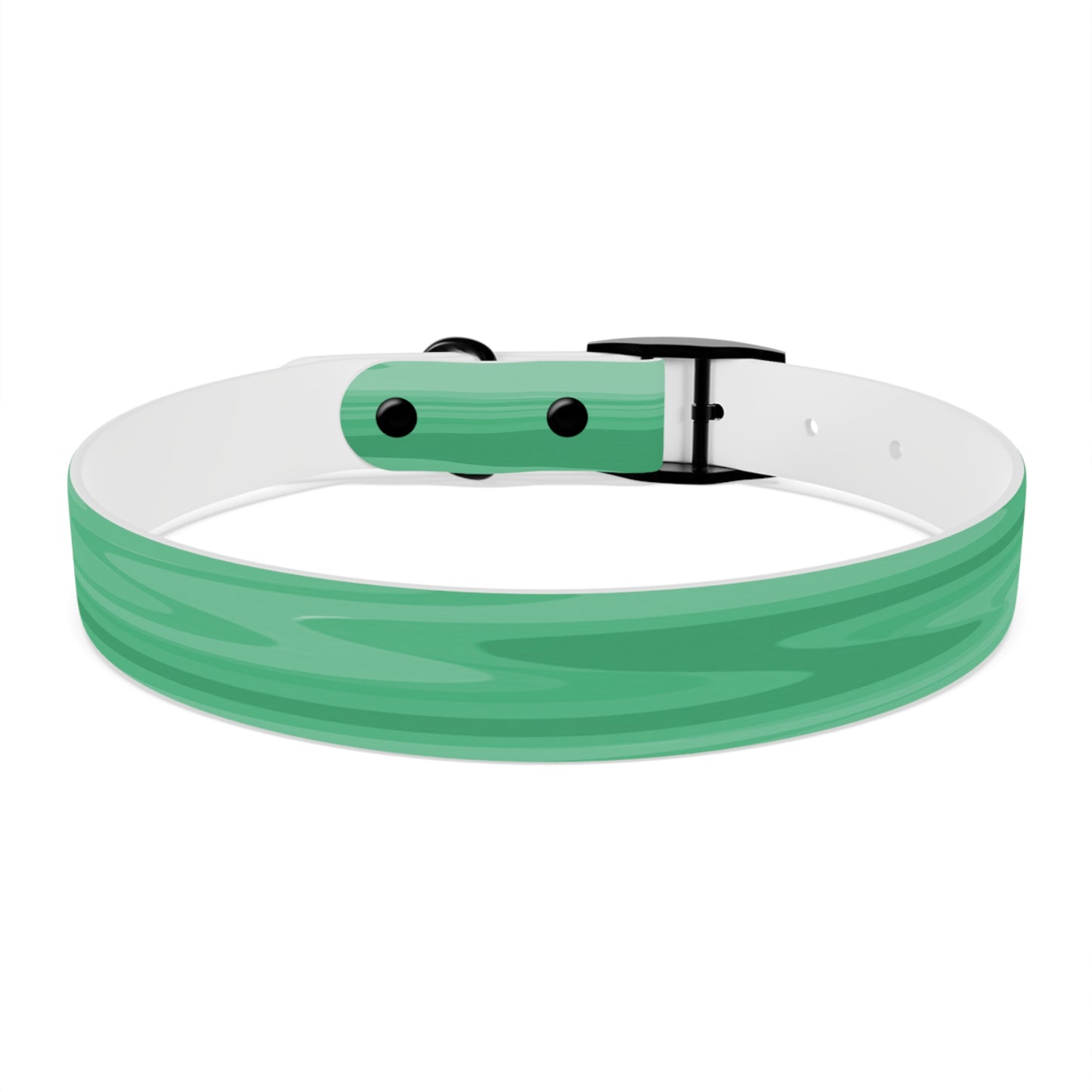 Mint Green Wavey Large Dog Collar