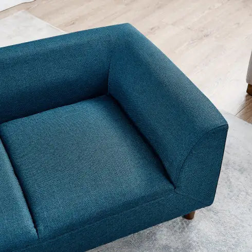 Modern Rectangular Pet Sofa with Arms Suitable For Medium And Large Dogs