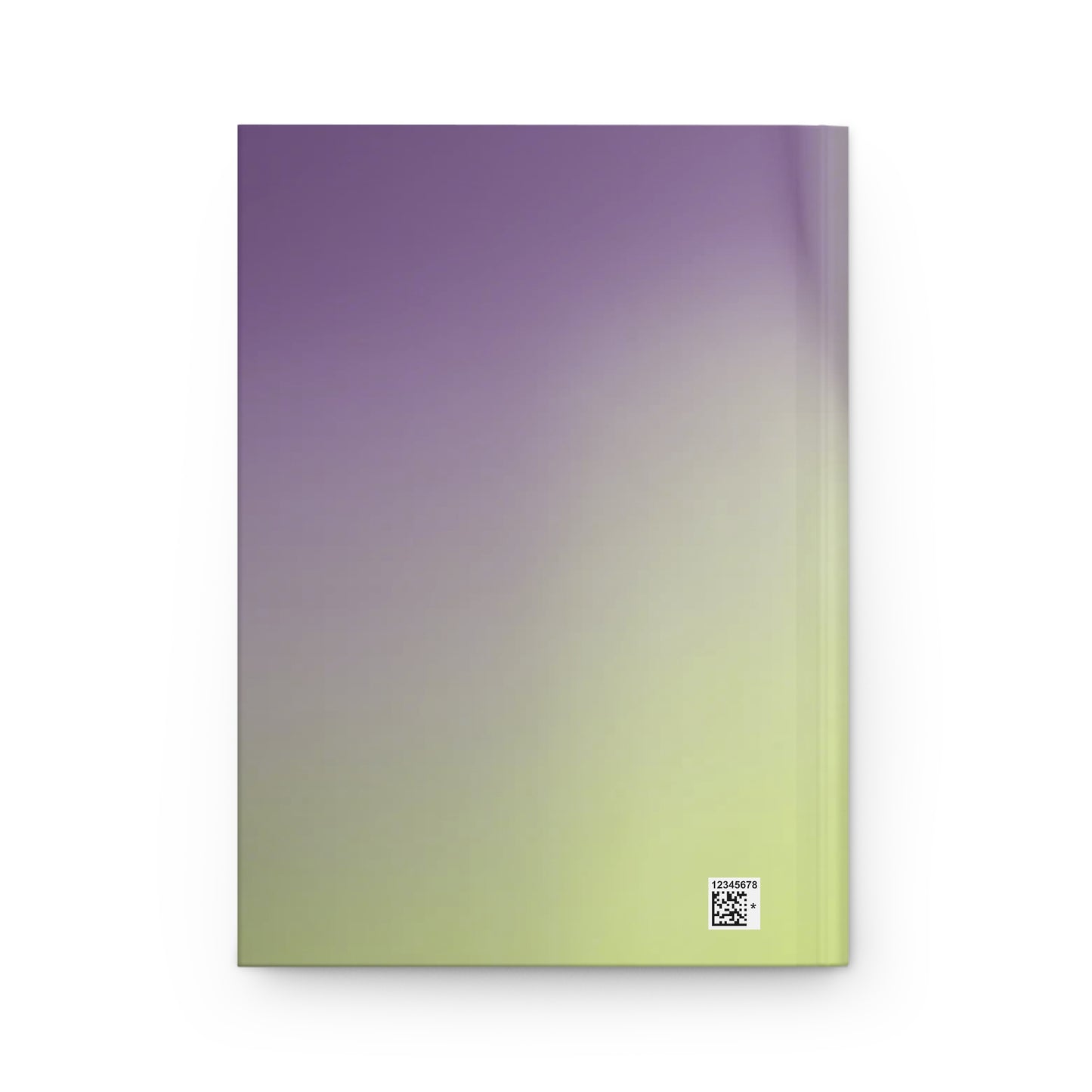Purple Golden Fade 5.75" x 8" Hardcover Journal Matte with 150 lined pages