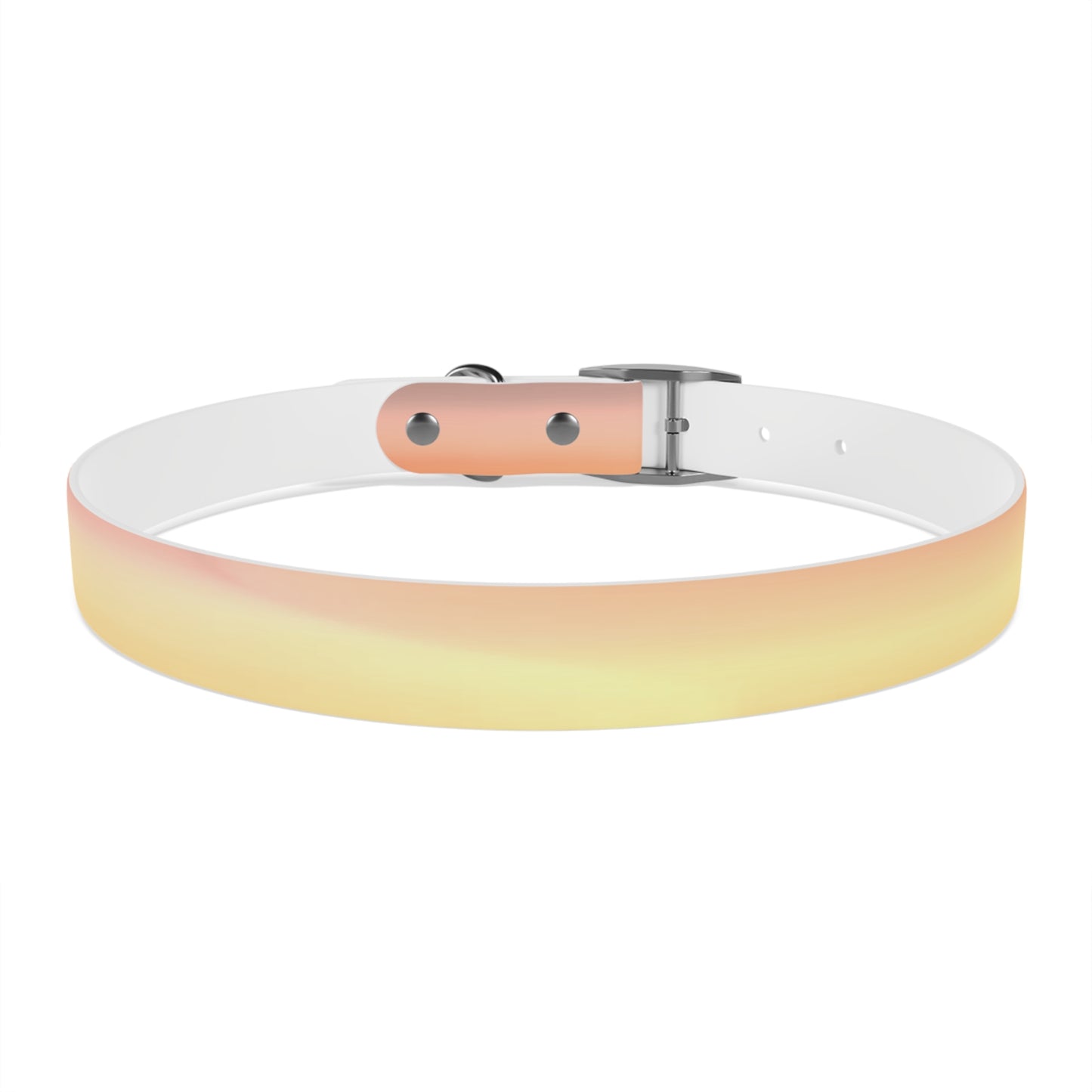 Hot Peach Fade Extra Large Dog Collar