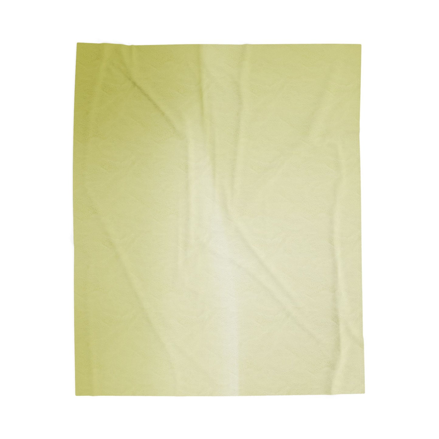 Lemon Fade Velveteen Plush Blanket, 50" x 60"