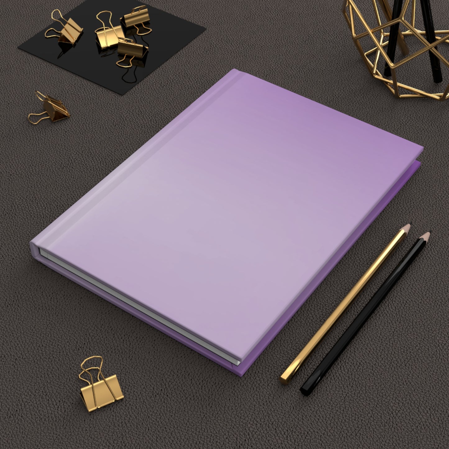 Soft Lavender Fade 5.75" x 8" Hardcover Journal Matte with 150 lined pages