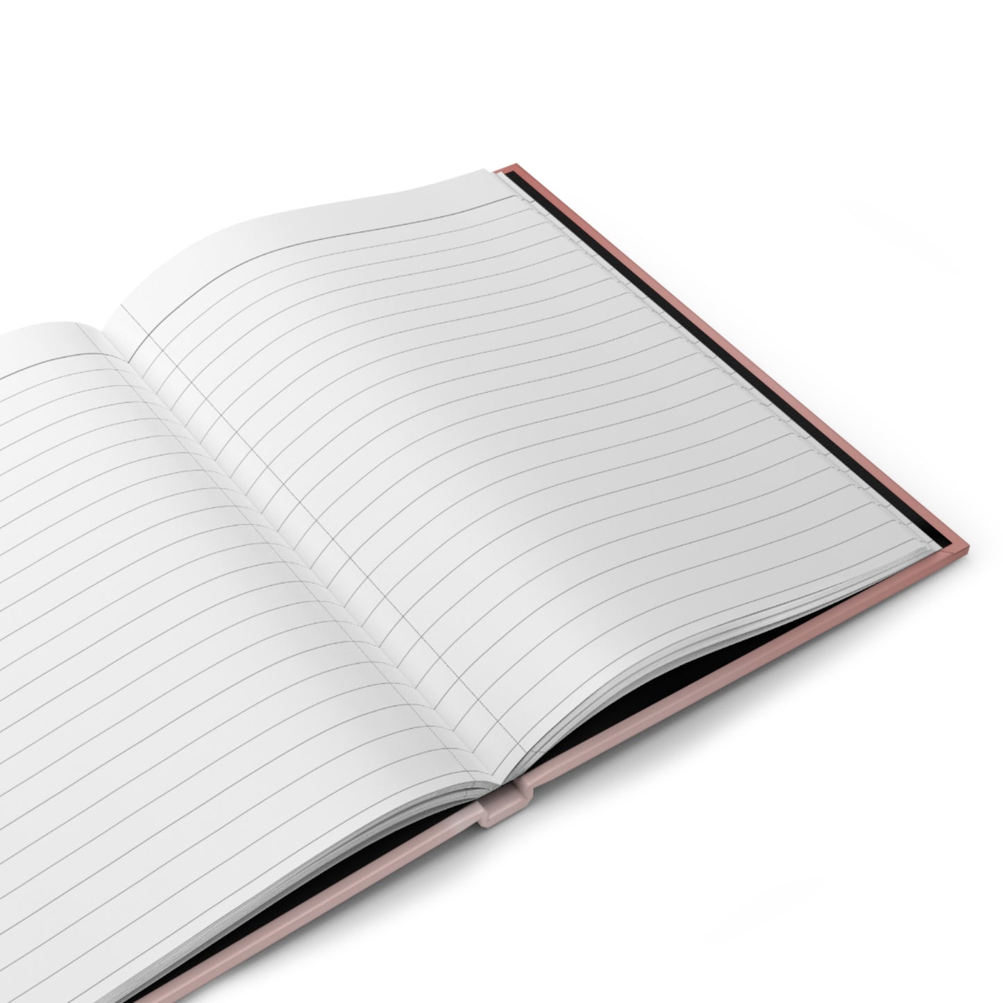 Rose Red Fade 5.75" x 8" Hardcover Journal Matte with 150 lined pages