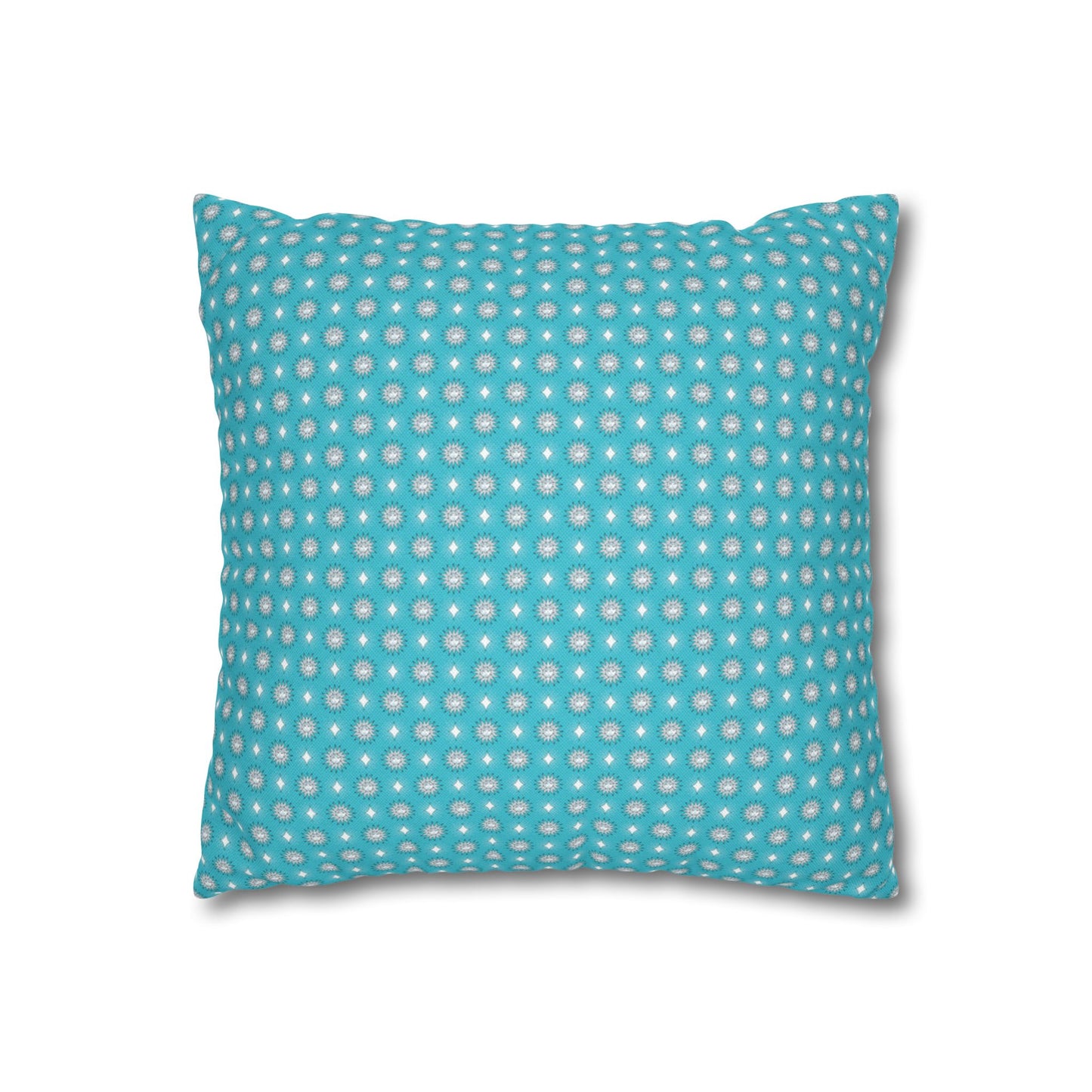 Tif Green Star-crossed Bodies Spun Polyester Square Pillowcase, 14" x 14"
