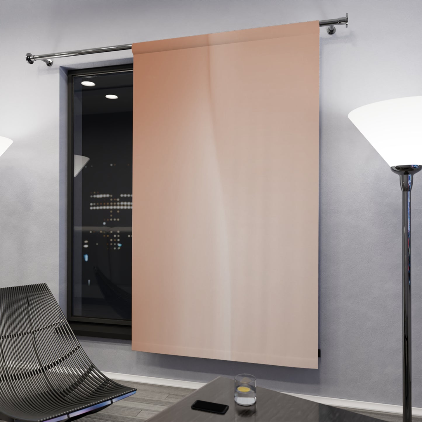 Soft Fade Window Curtain, 50" x 84", blackout