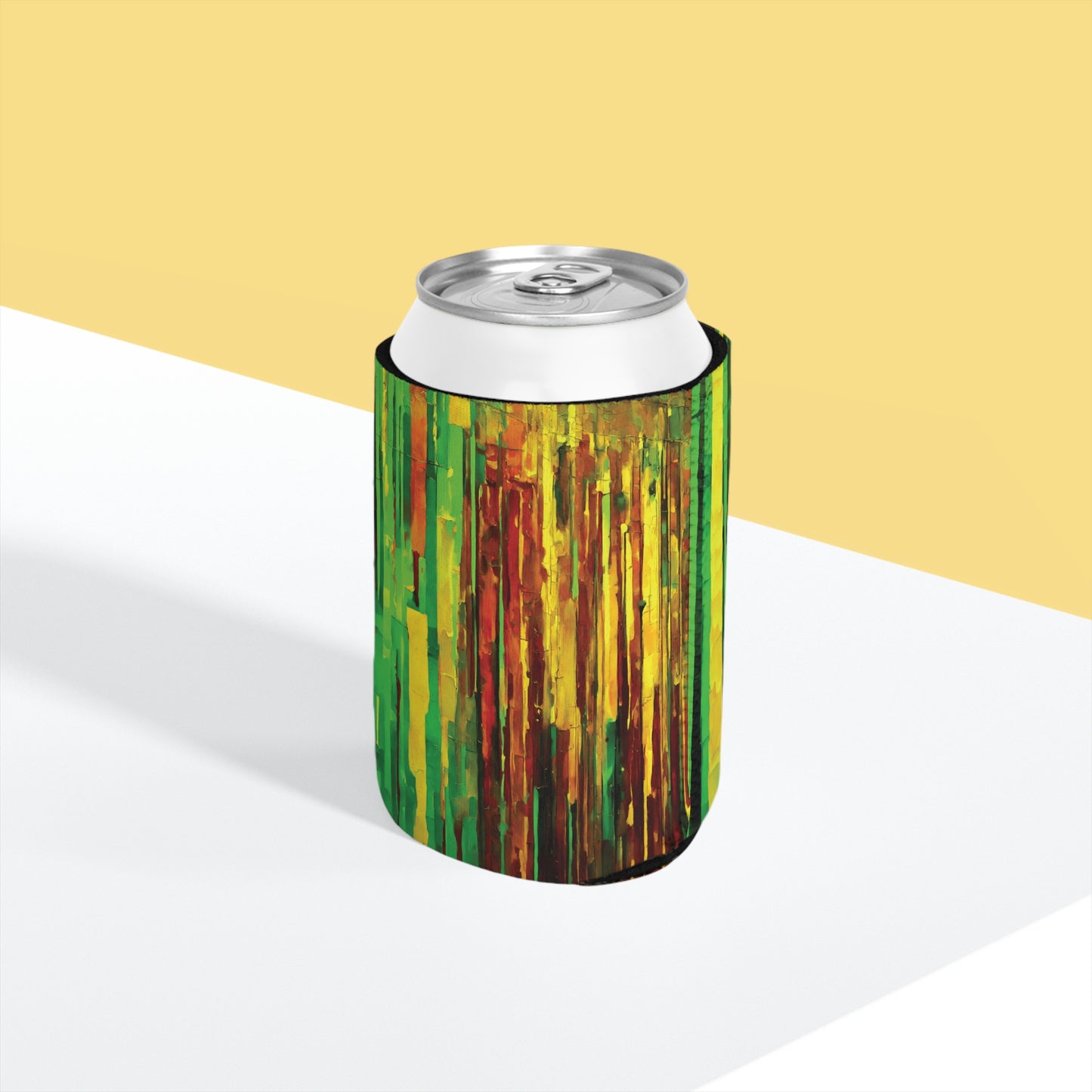 Striped Beta 12 oz Can Cooler Sleeve