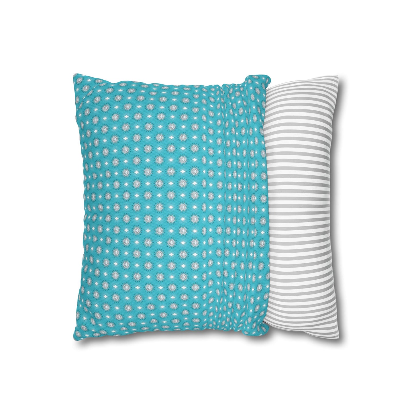 Tif Green Star-crossed Bodies Spun Polyester Square Pillowcase, 14" x 14"