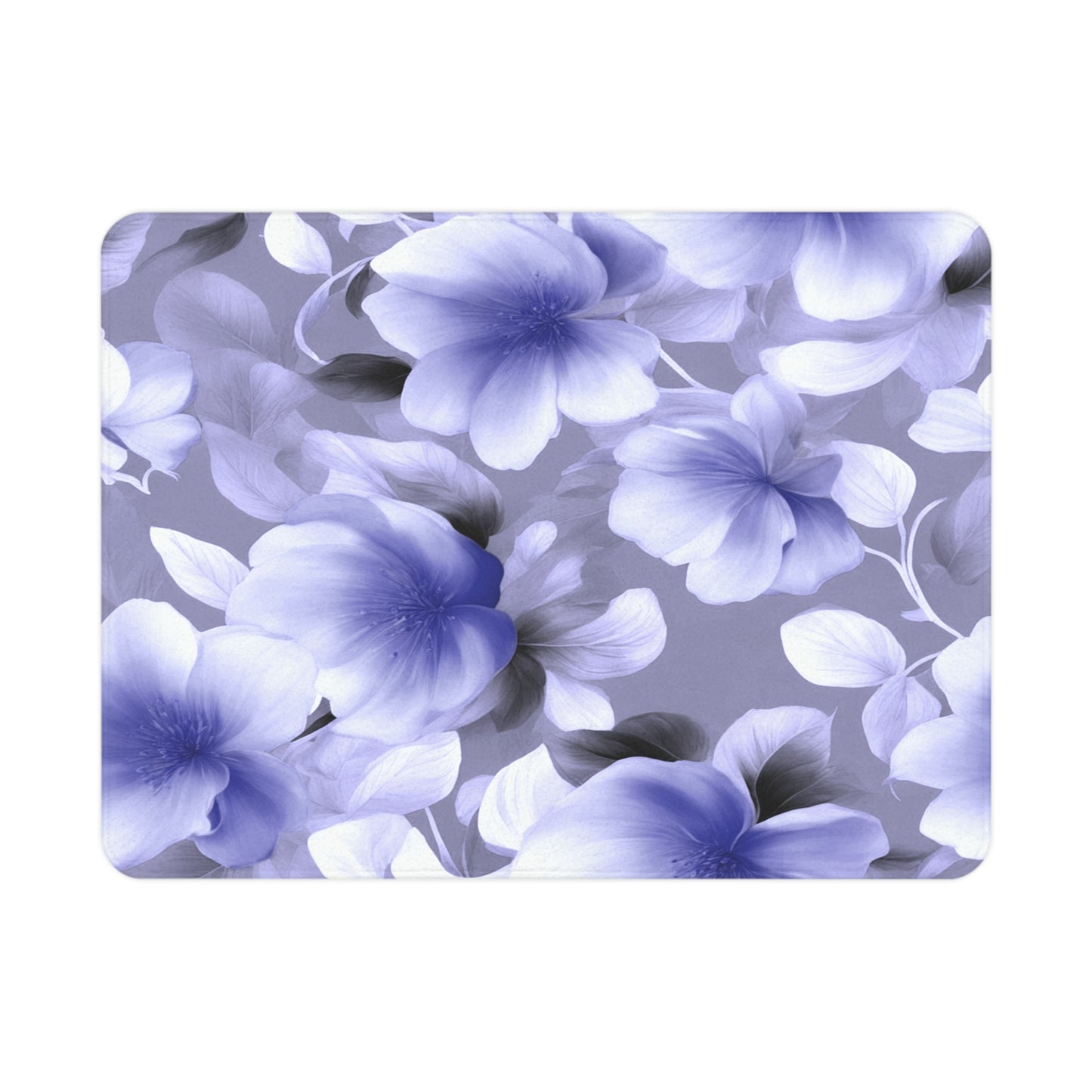 Indigo Blossom Floral Bunch Toddler Blanket, 30" x 40"