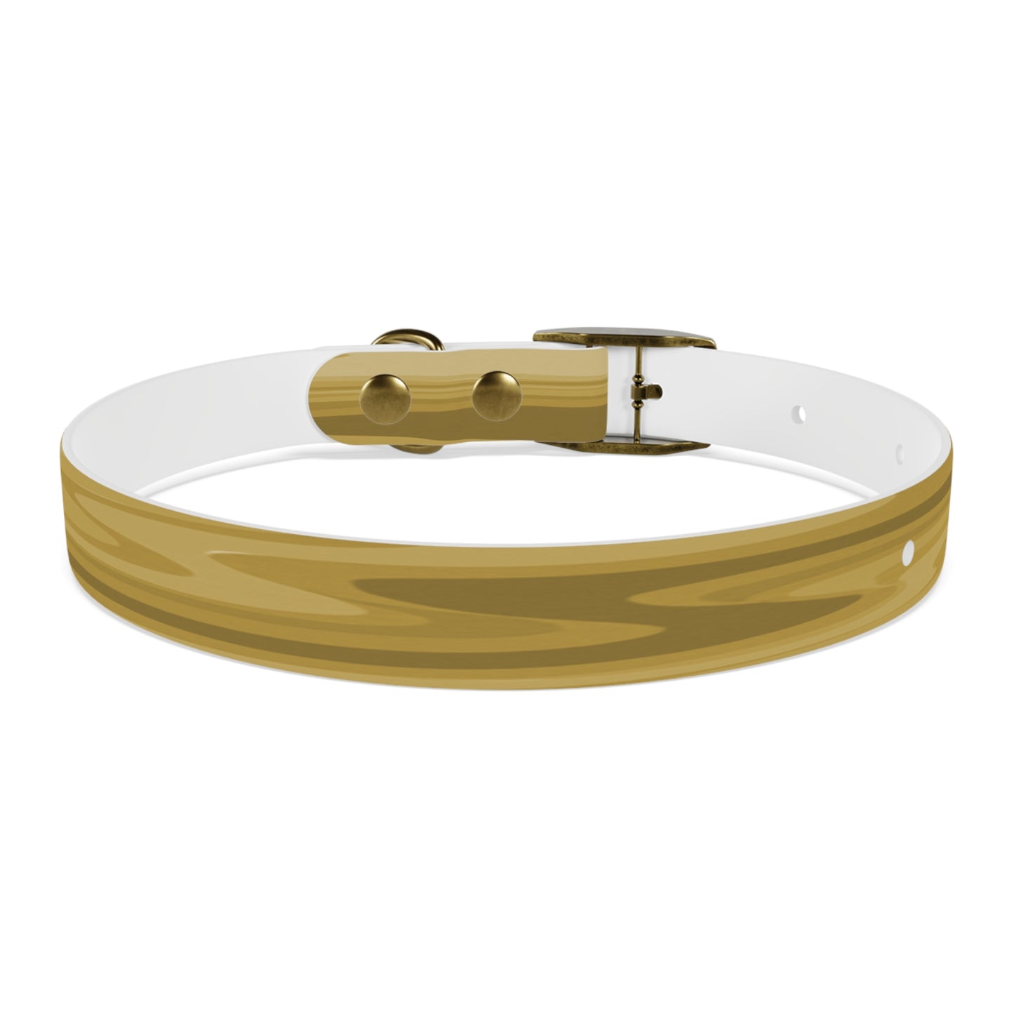 Brown Wavey Small Dog Collar