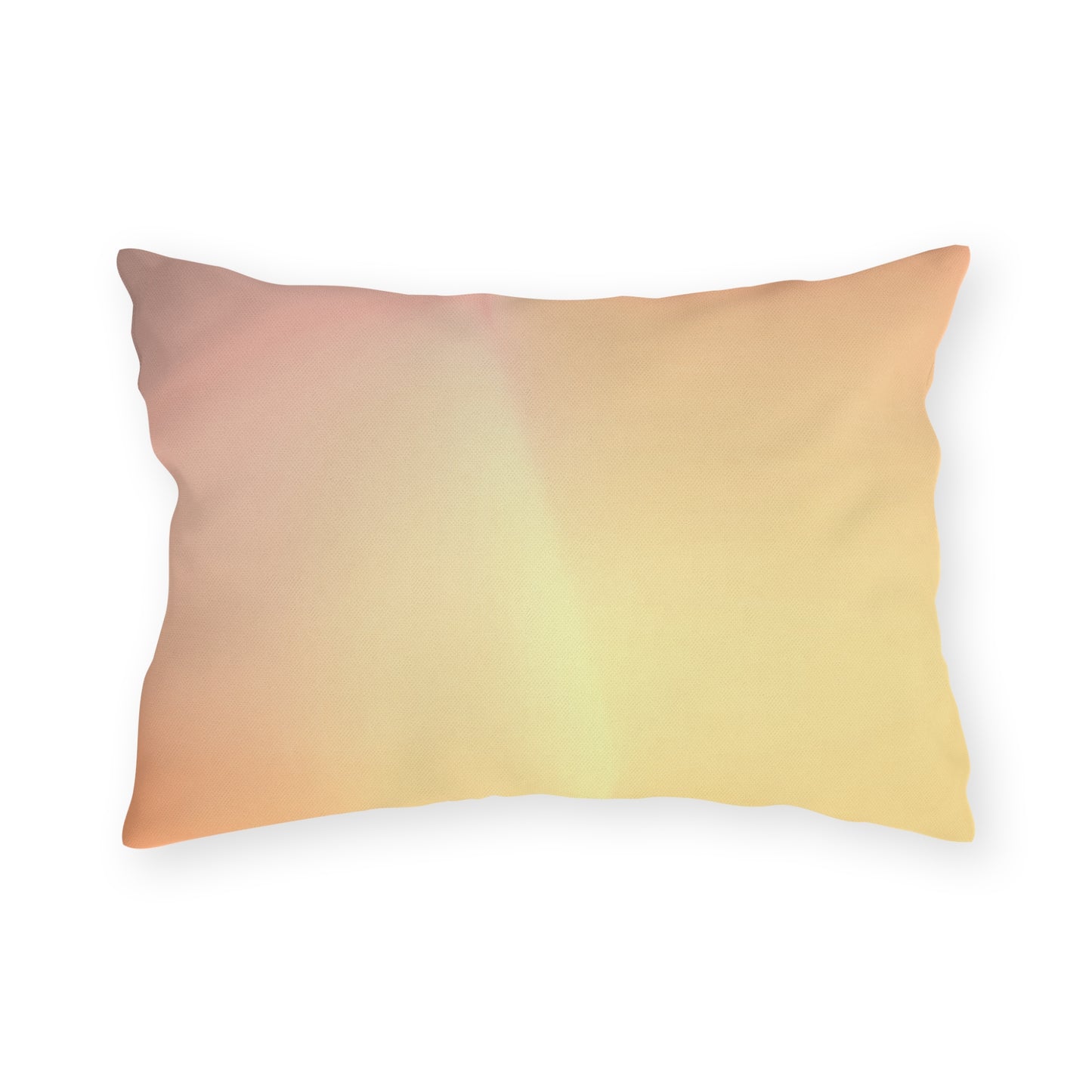Hot Peach Fade 20" x 14" Outdoor Pillow