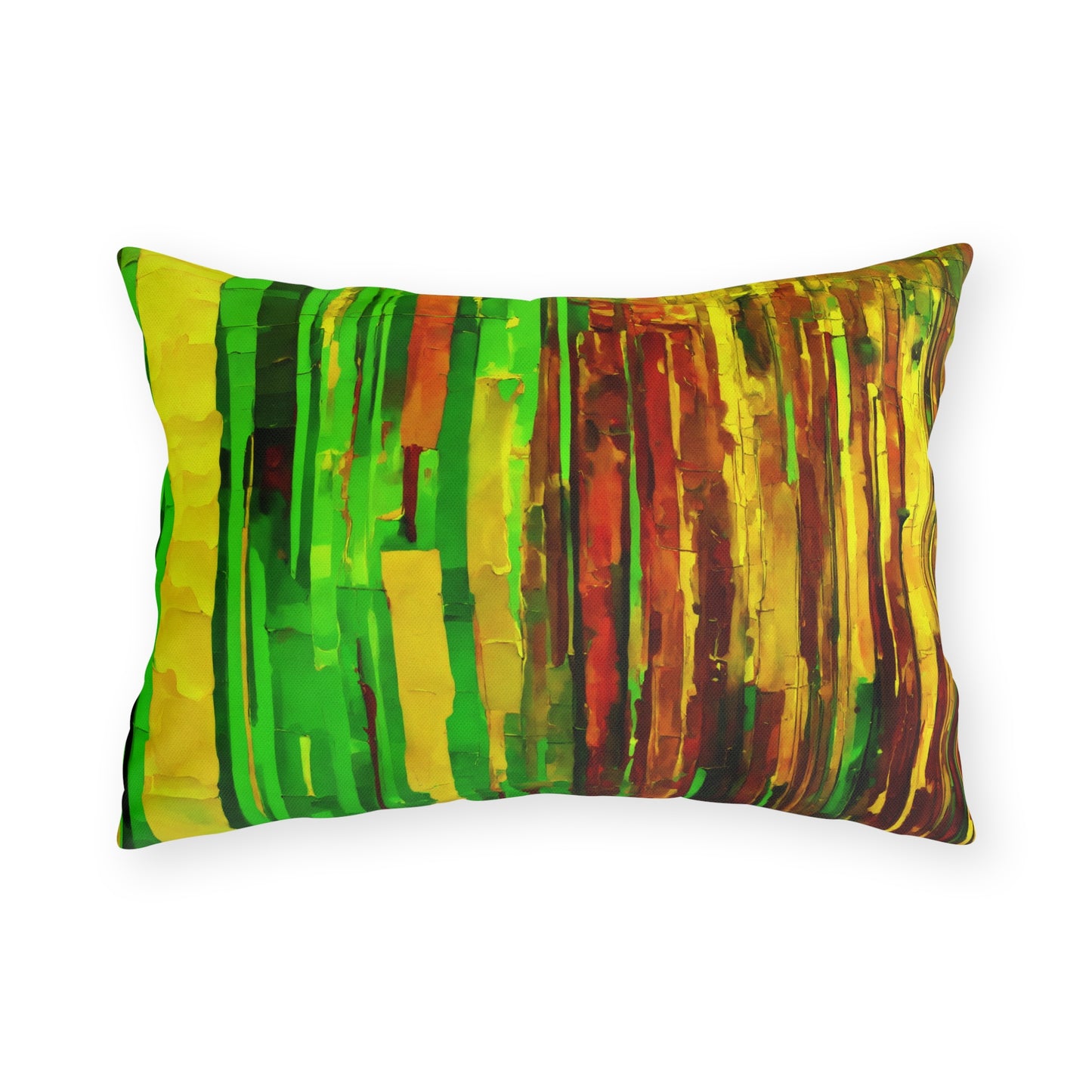 Striped Beta 20" x 14" Outdoor Pillow