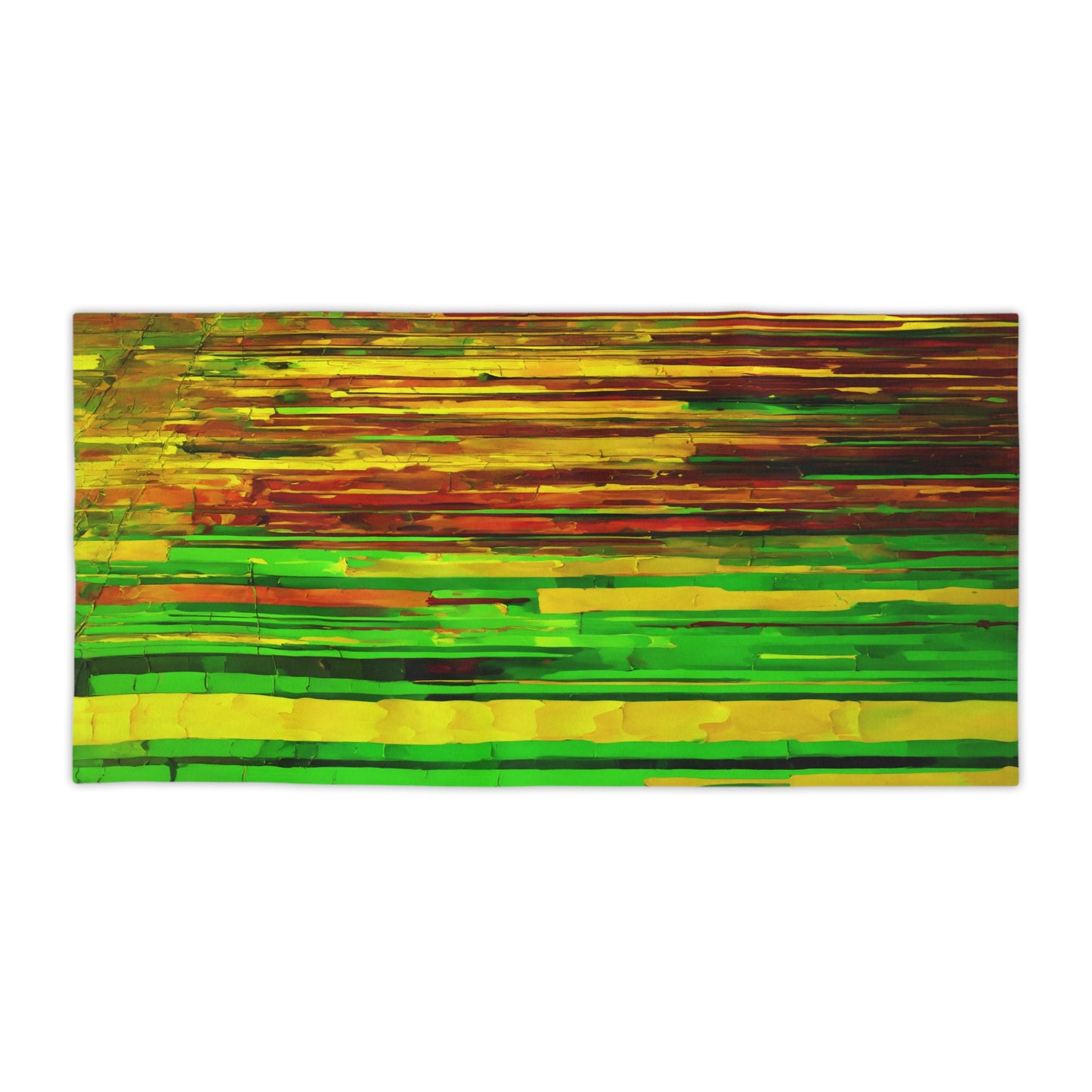 Striped Beta Beach Towel, 18" x 27"