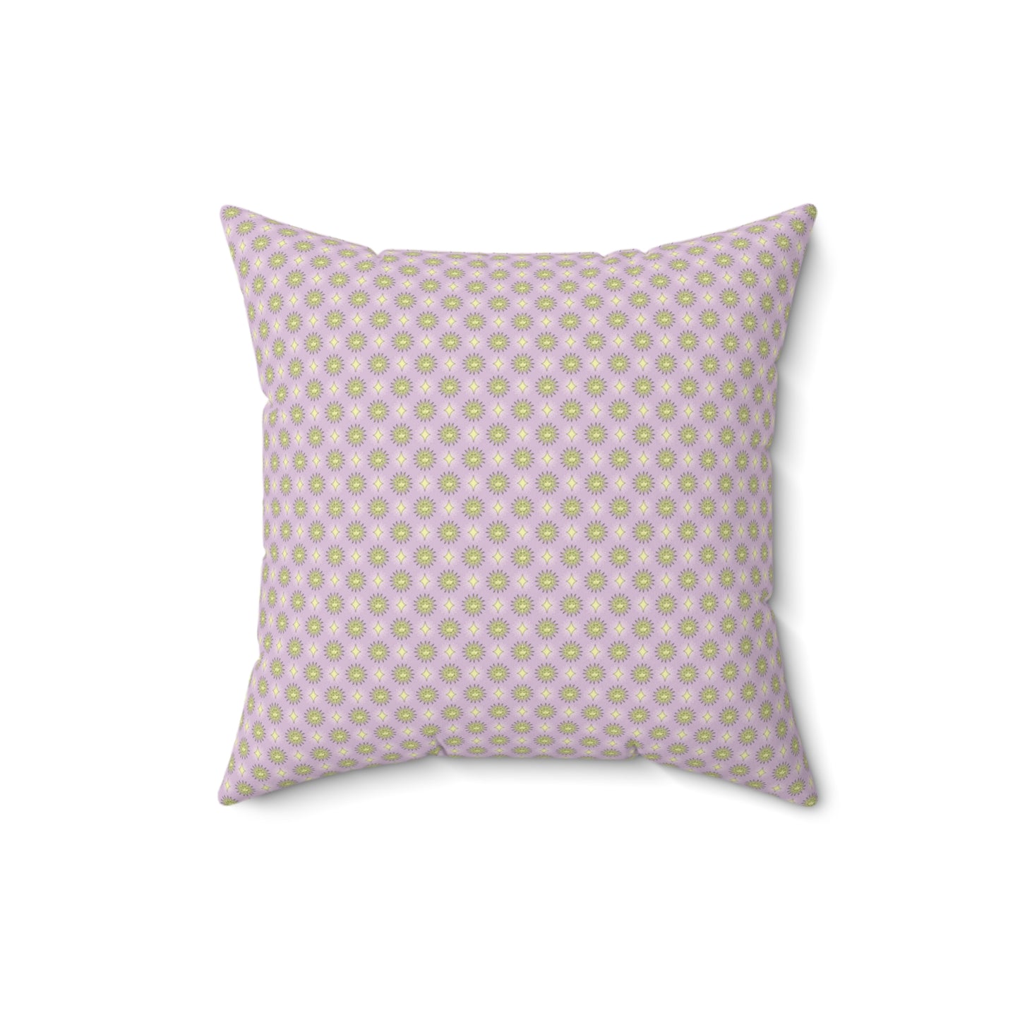 Magenta Star-crossed Bodies Faux Suede Square Pillow, 16" x 16"